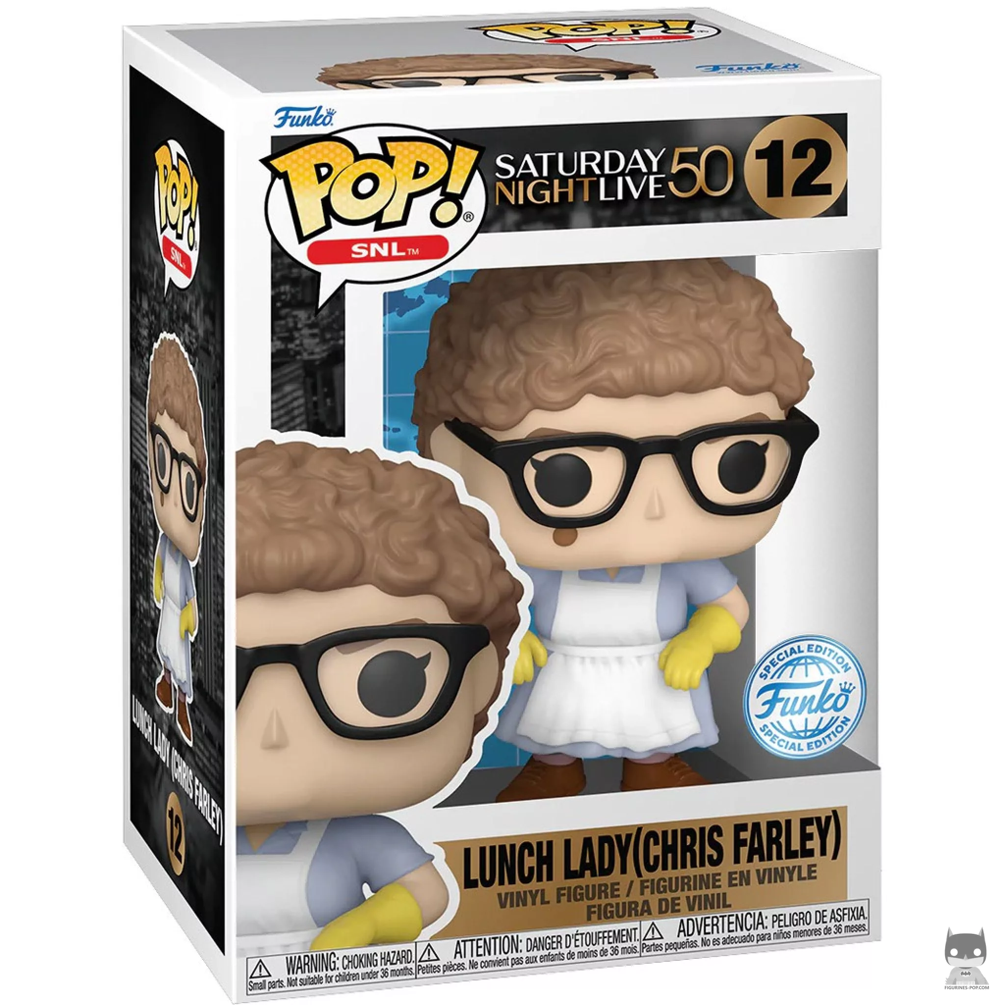 Figurine Funko POP Cantine (Chris Farley) avec boîte