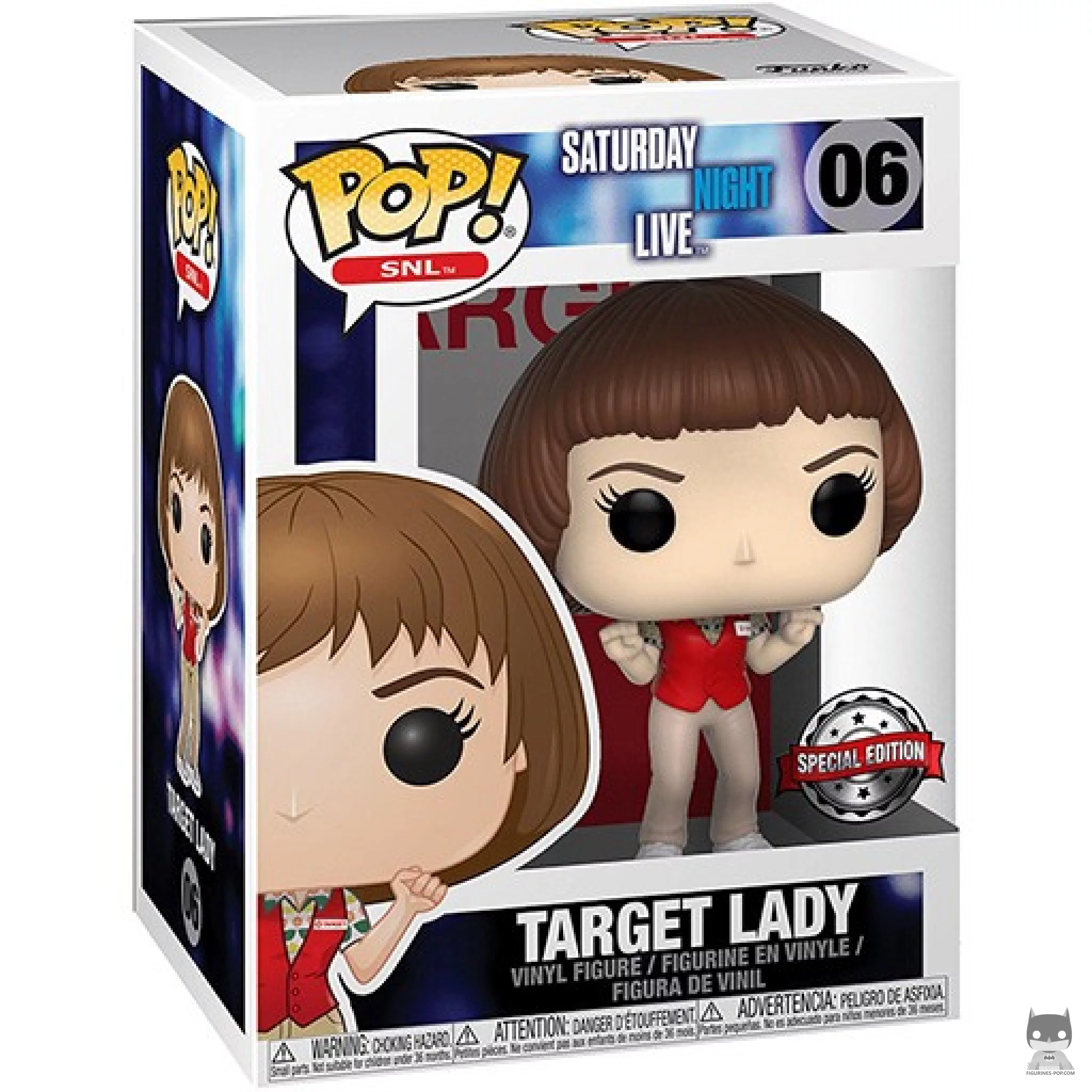 Figurine Funko POP Target Lady avec boîte