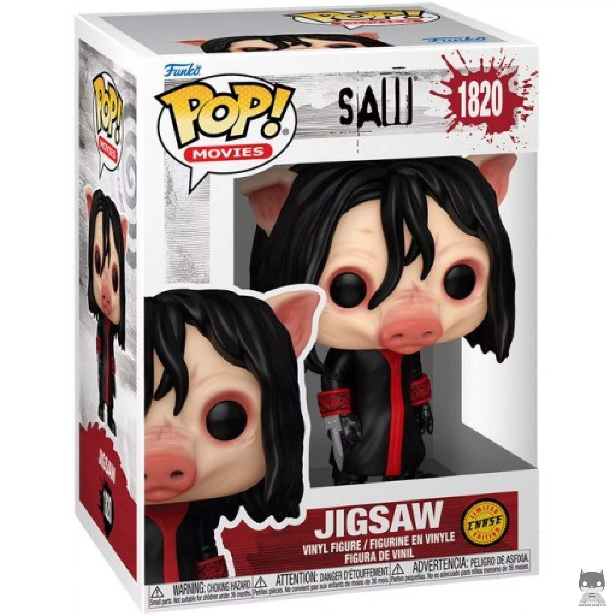 Figurine Funko POP Jigsaw (Chase) avec boîte