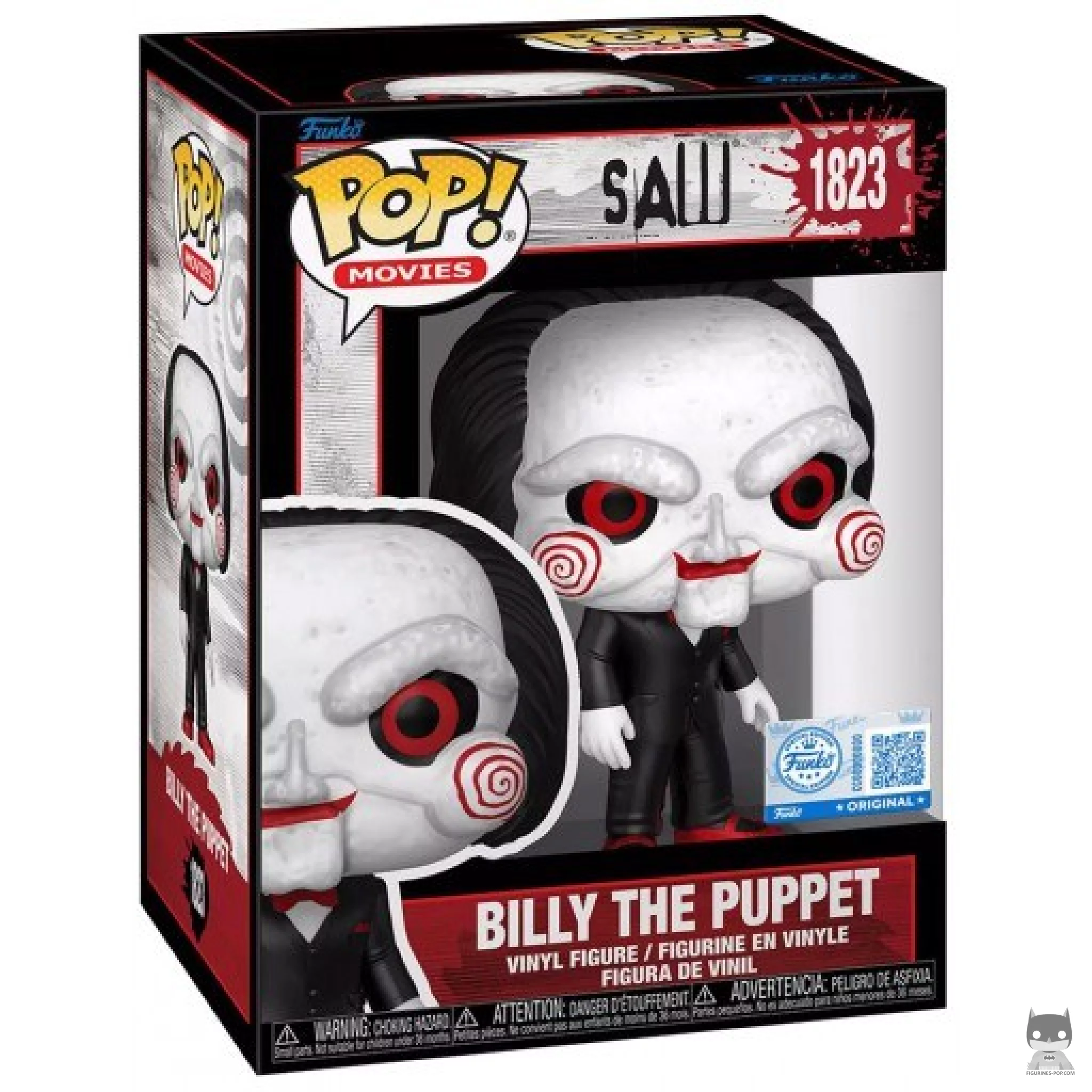 Figurine Funko POP Billy la marionnette avec boîte