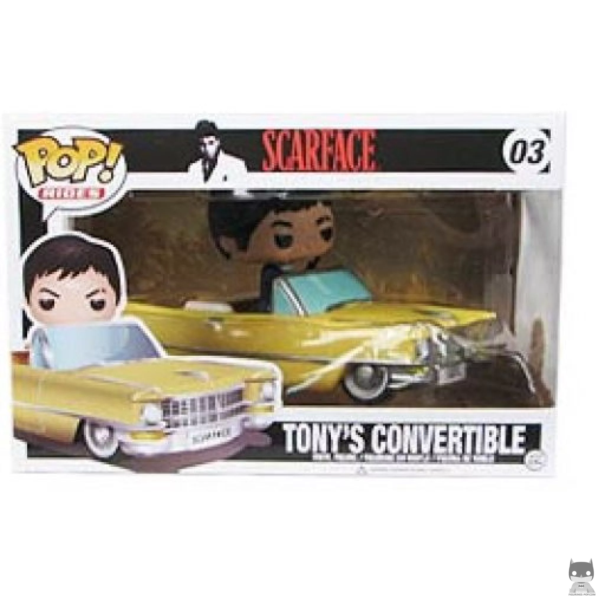Figurine Funko POP Tony en Cadillac avec boîte