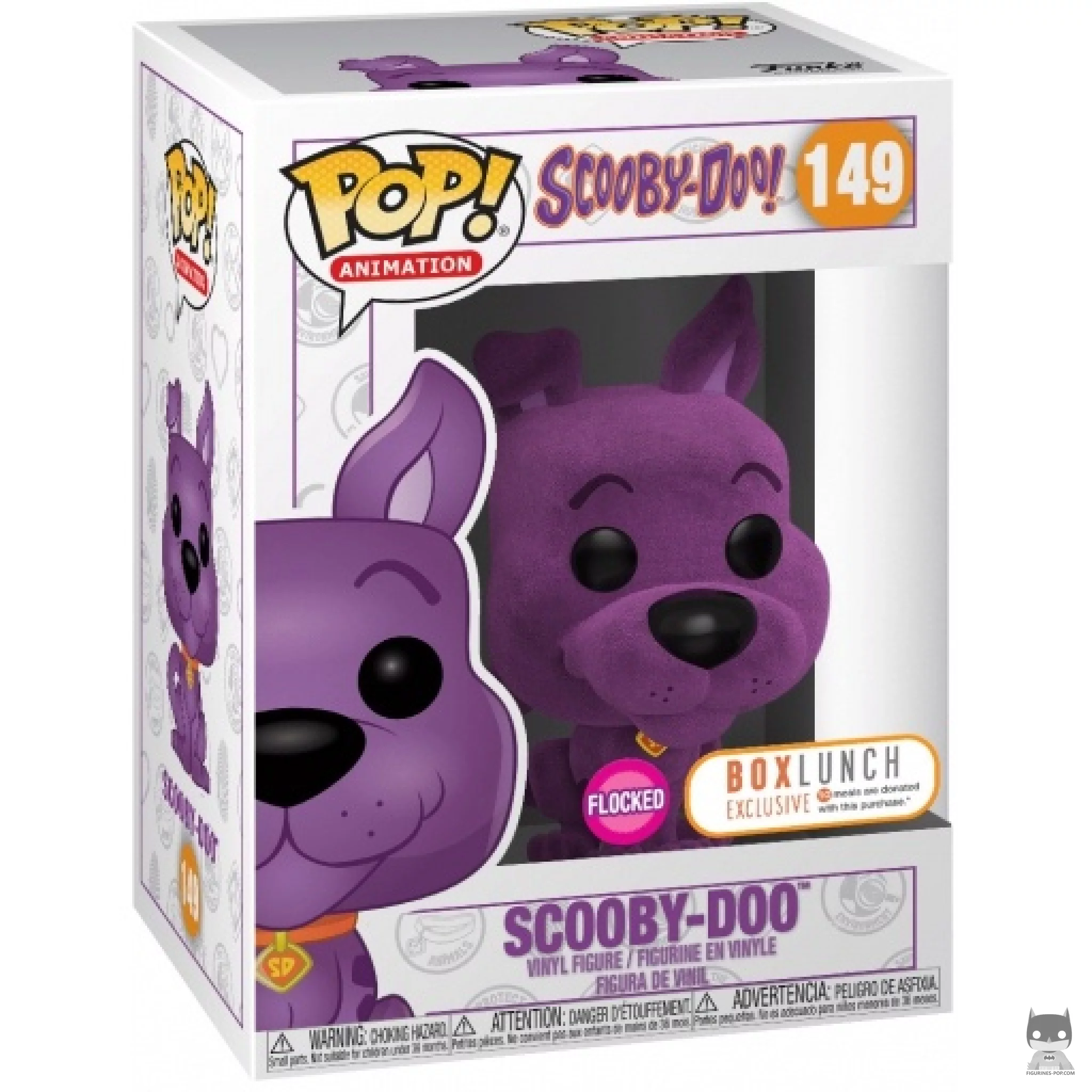 Figurine Funko POP Scooby-Doo (Violet) avec boîte