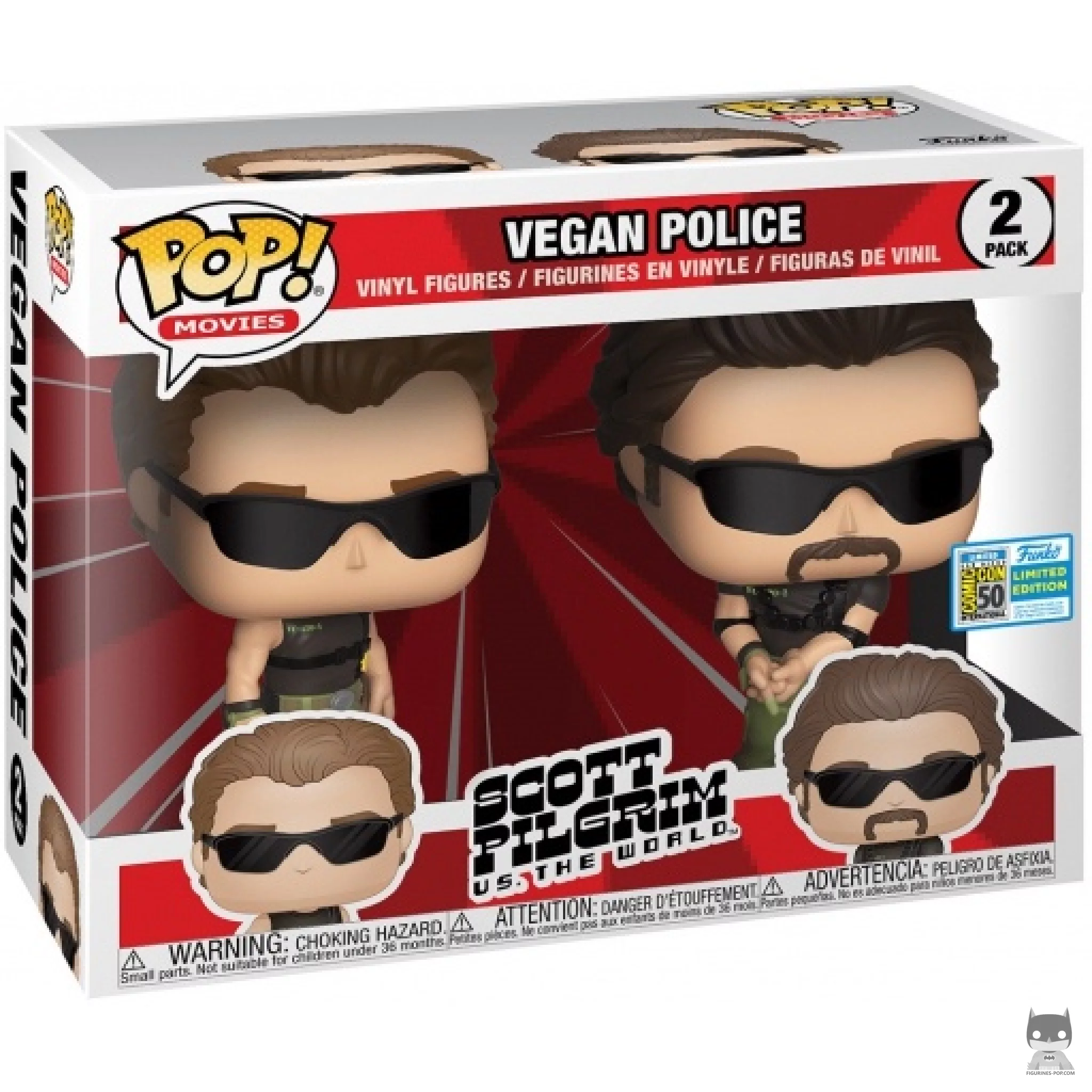 Figurine Funko POP Vegan Police avec boîte