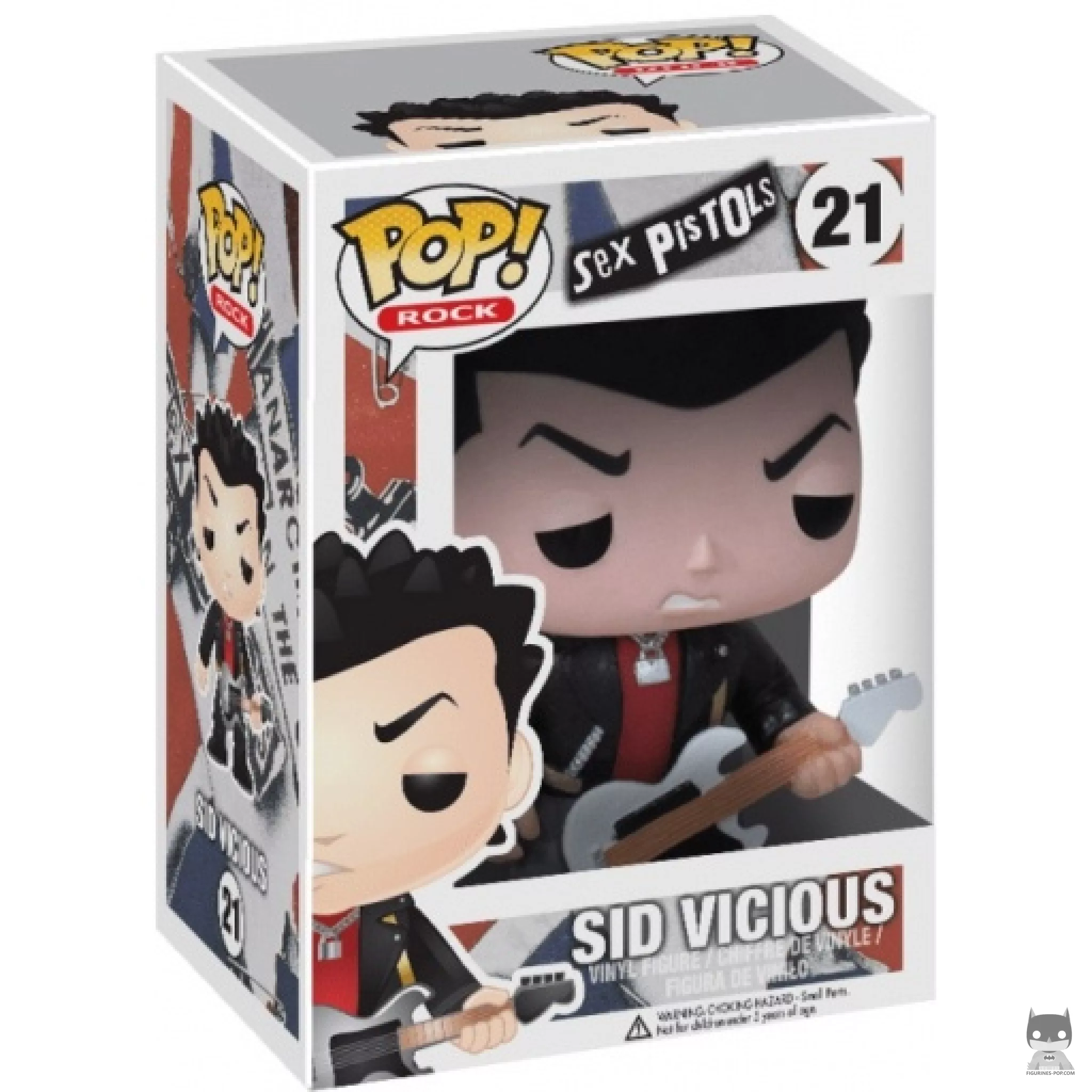 Figurine Funko POP Sid Vicious avec boîte