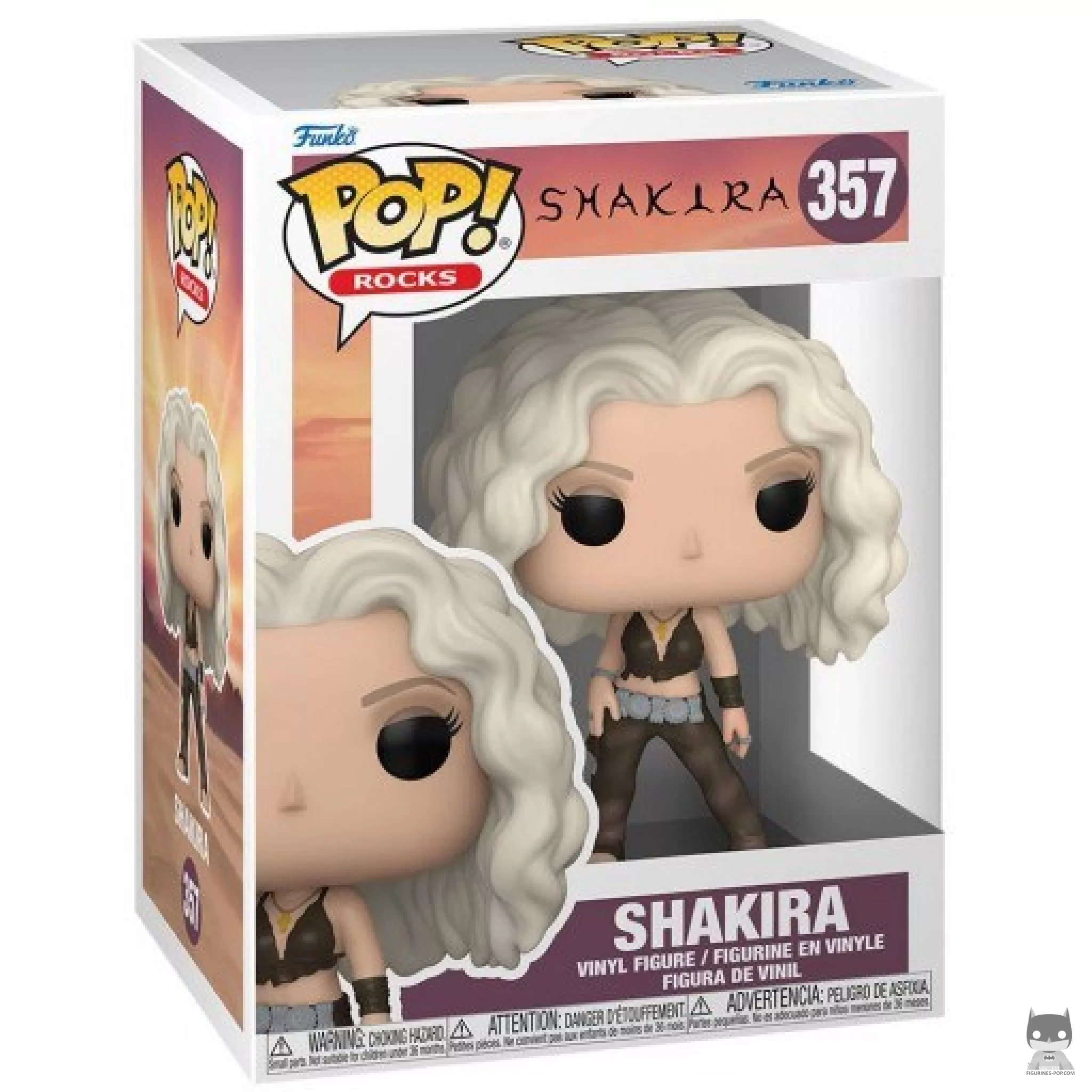 Figurine Funko POP Shakira (Whenever, Wherever) avec boîte