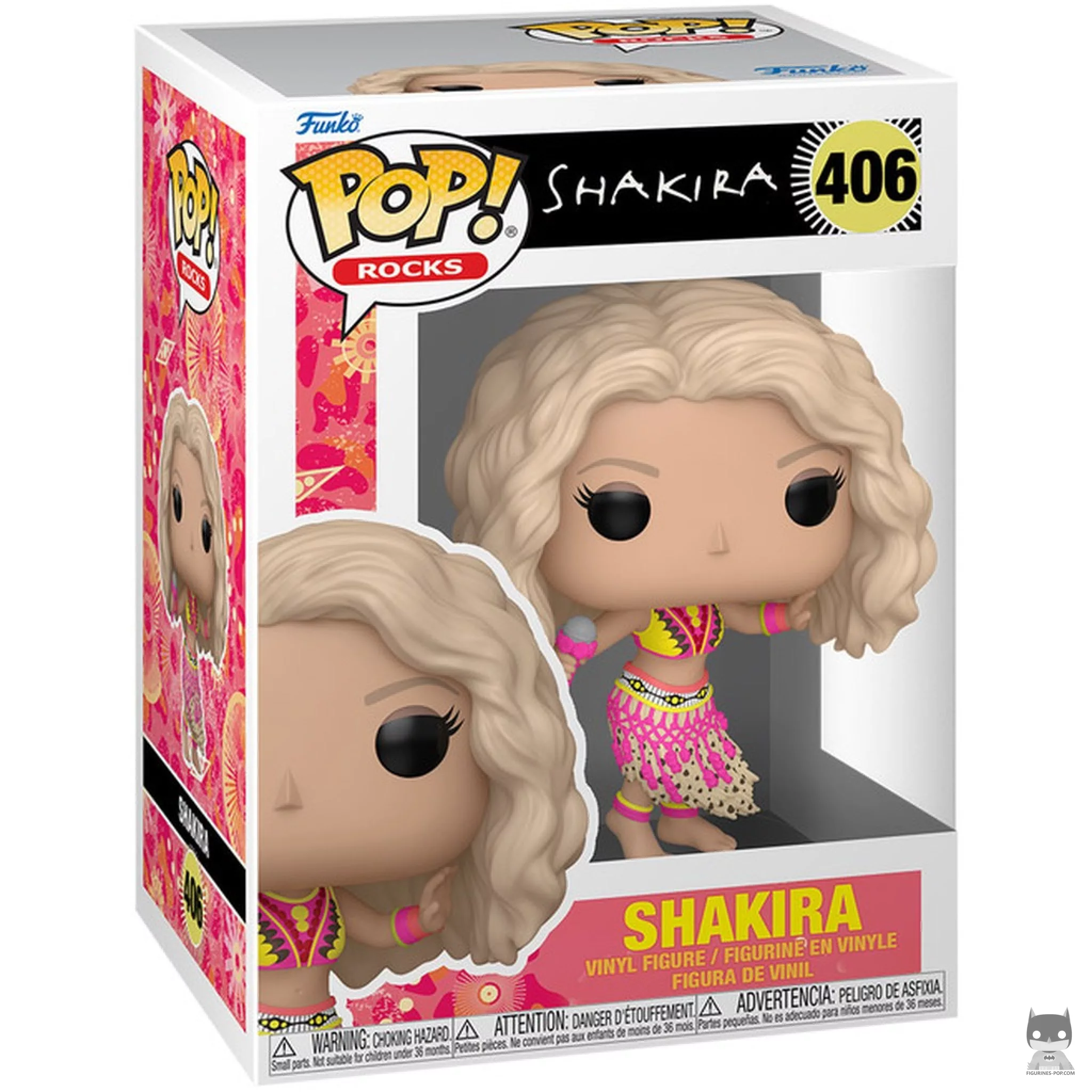 Figurine Funko POP Shakira (Waka Waka) avec boîte
