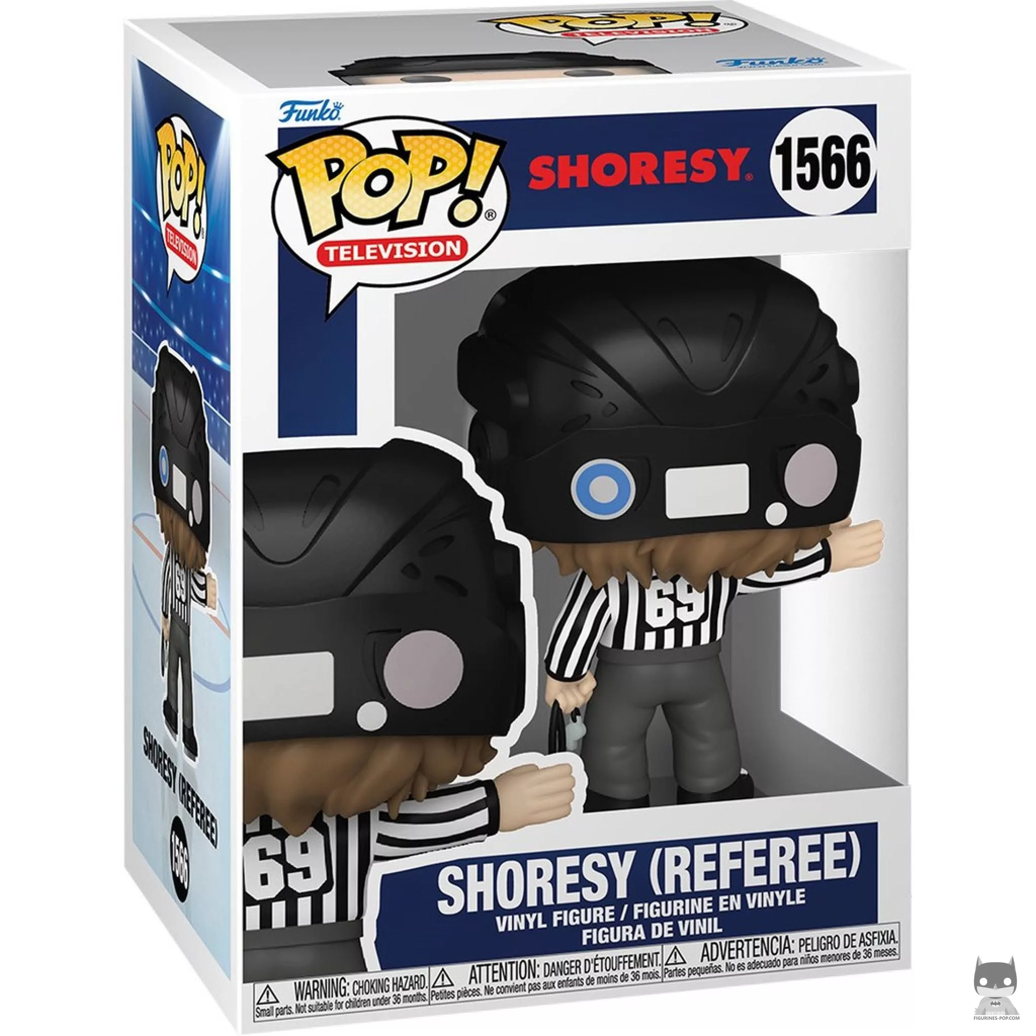 Figurine Funko POP Shoresy (arbitre) avec boîte