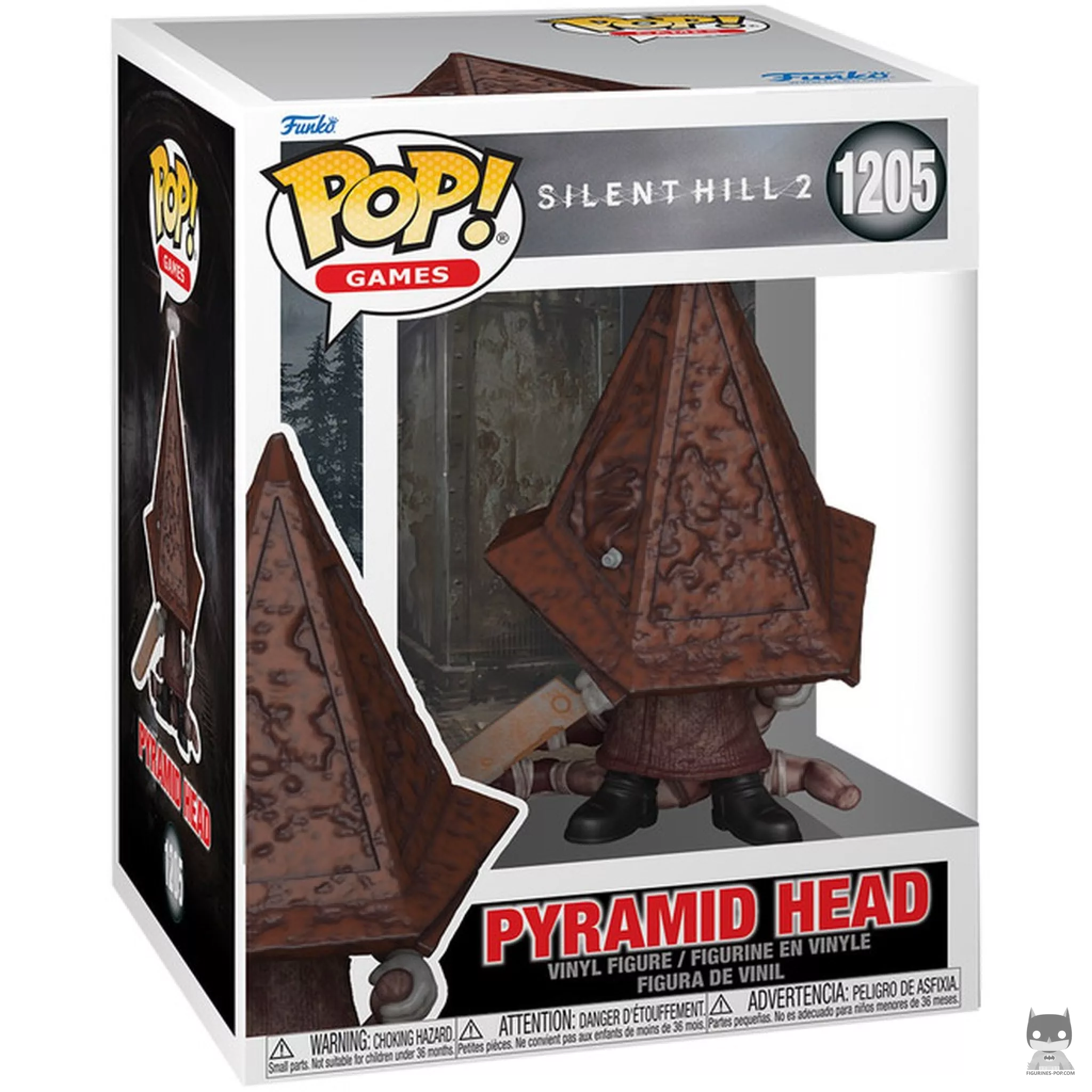 Figurine Funko POP Tête de Pyramide avec boîte