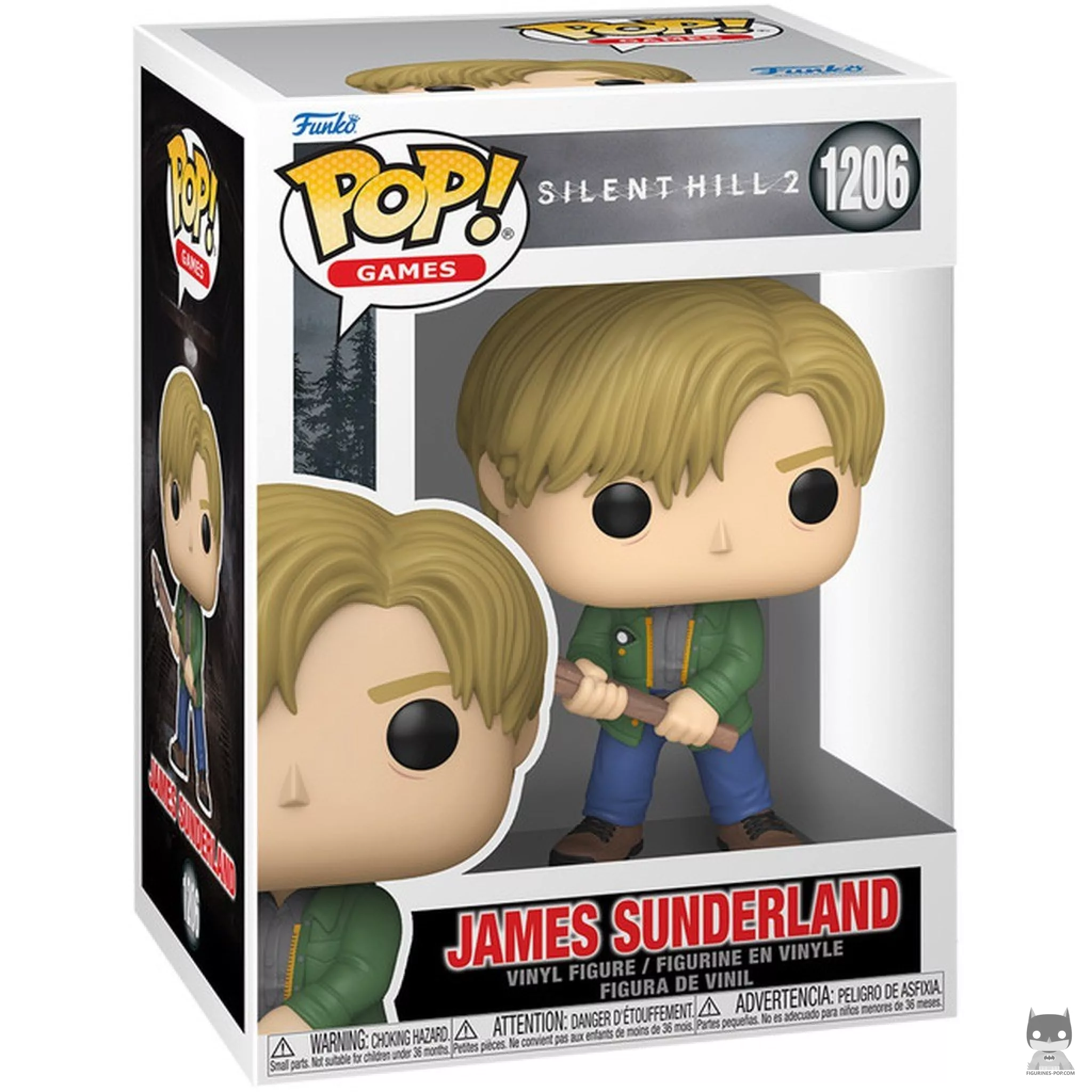 Figurine Funko POP James Sunderland avec boîte