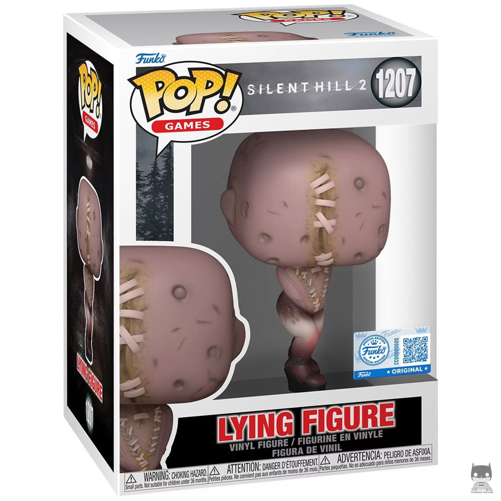 Figurine Funko POP Silhouette allongée avec boîte