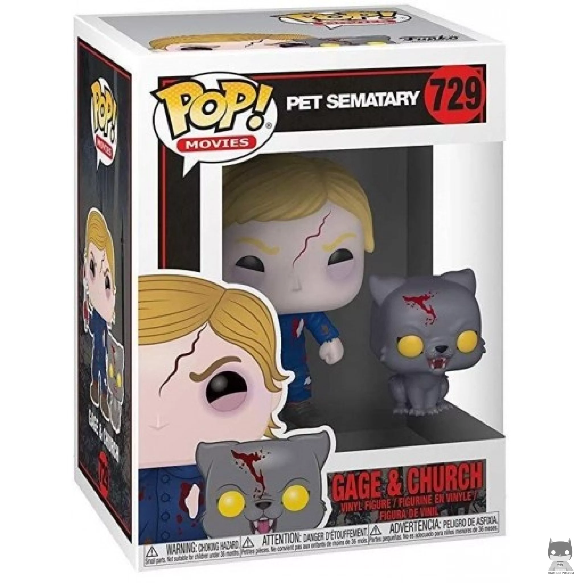 Figurine Funko POP Gage & Church avec boîte