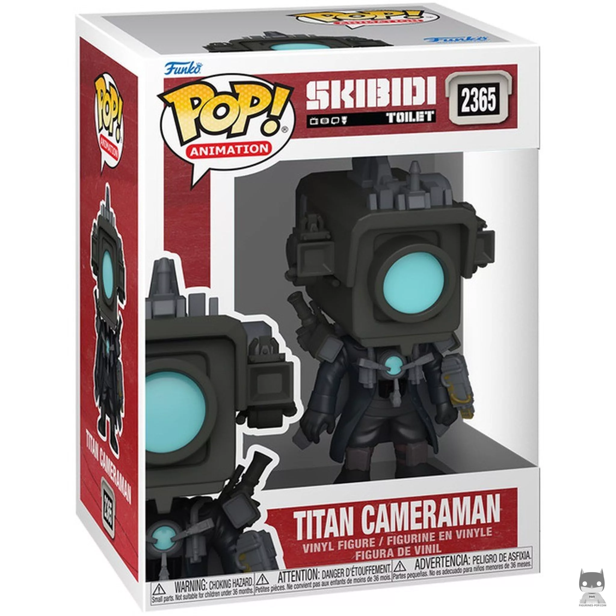 Figurine Funko POP Titan Cameraman avec boîte