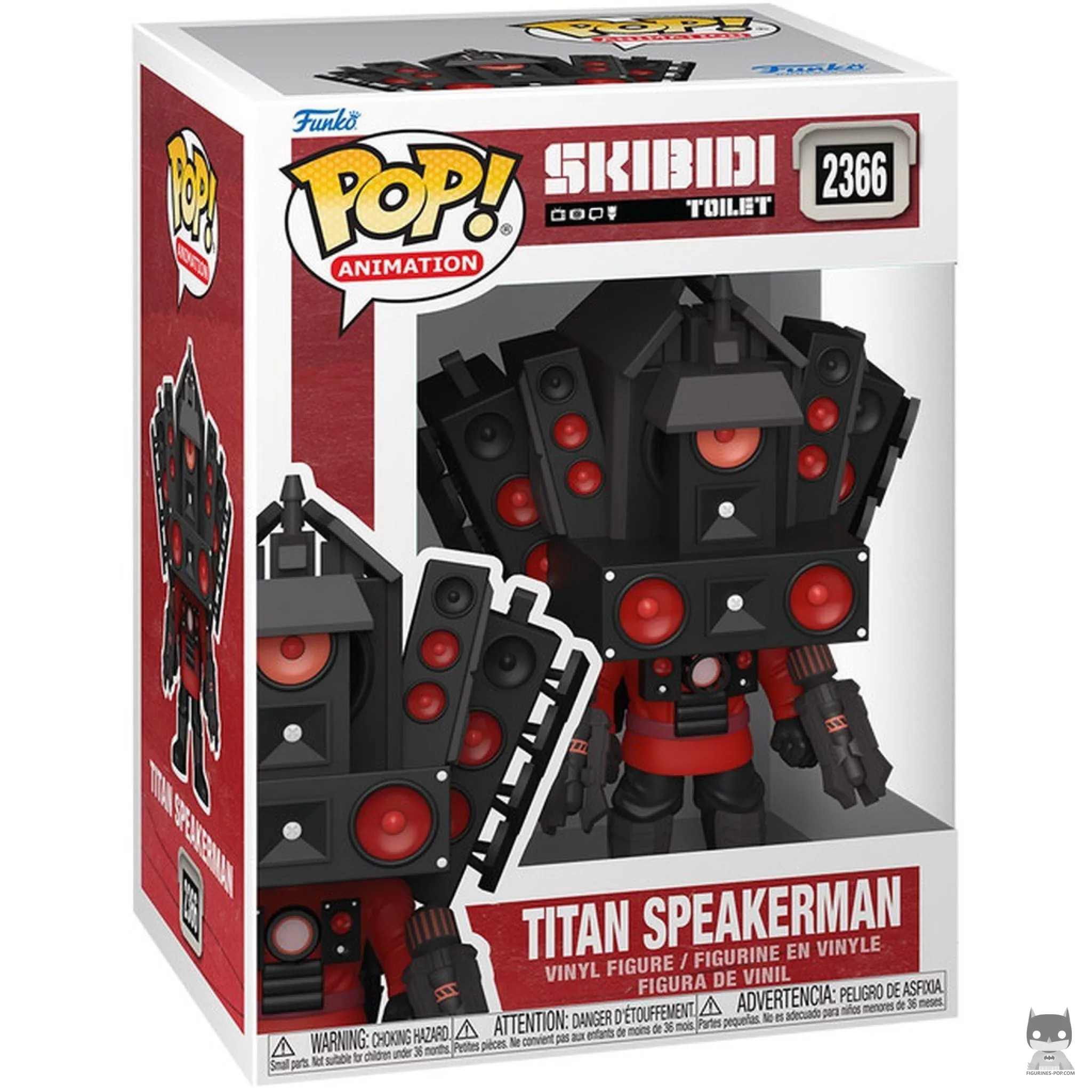 Figurine Funko POP Titan Speakerman avec boîte
