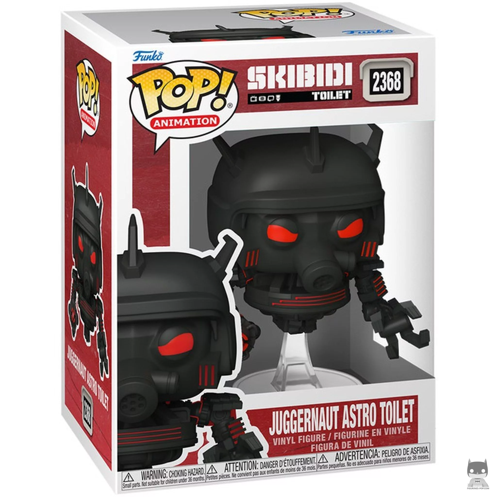 Figurine Funko POP Juggernaut Astro Toilet avec boîte