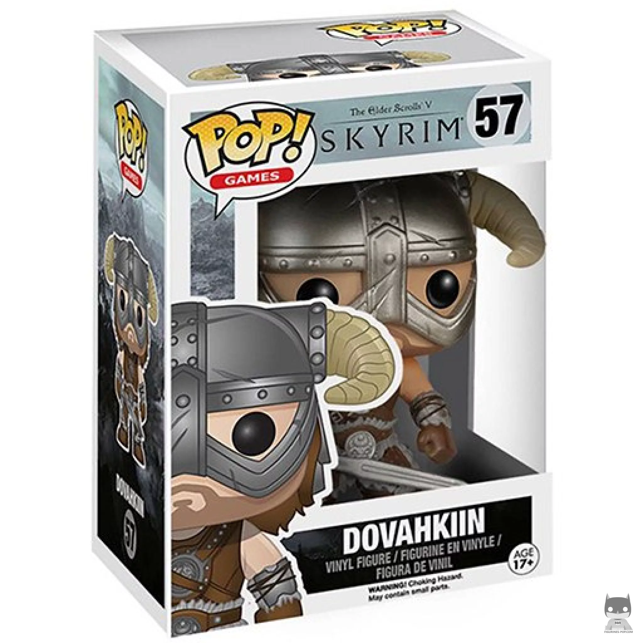 Figurine Funko POP Dovahkiin avec boîte