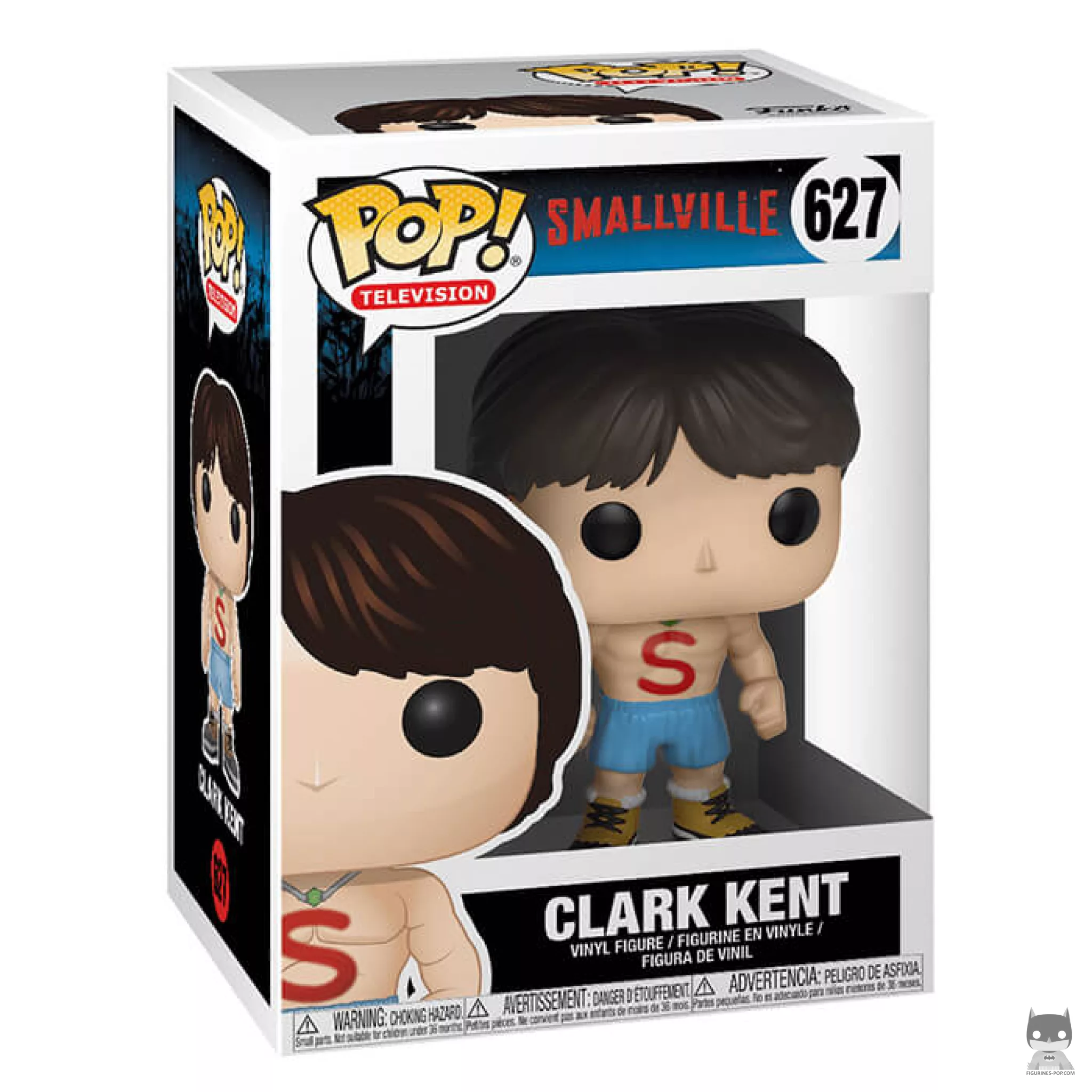 Figurine Funko POP Clark Kent sans t-shirt avec boîte