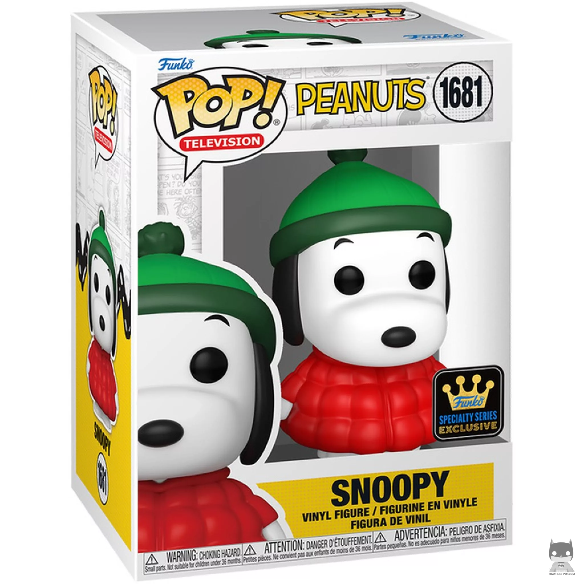 Figurine Funko POP Snoopy avec boîte