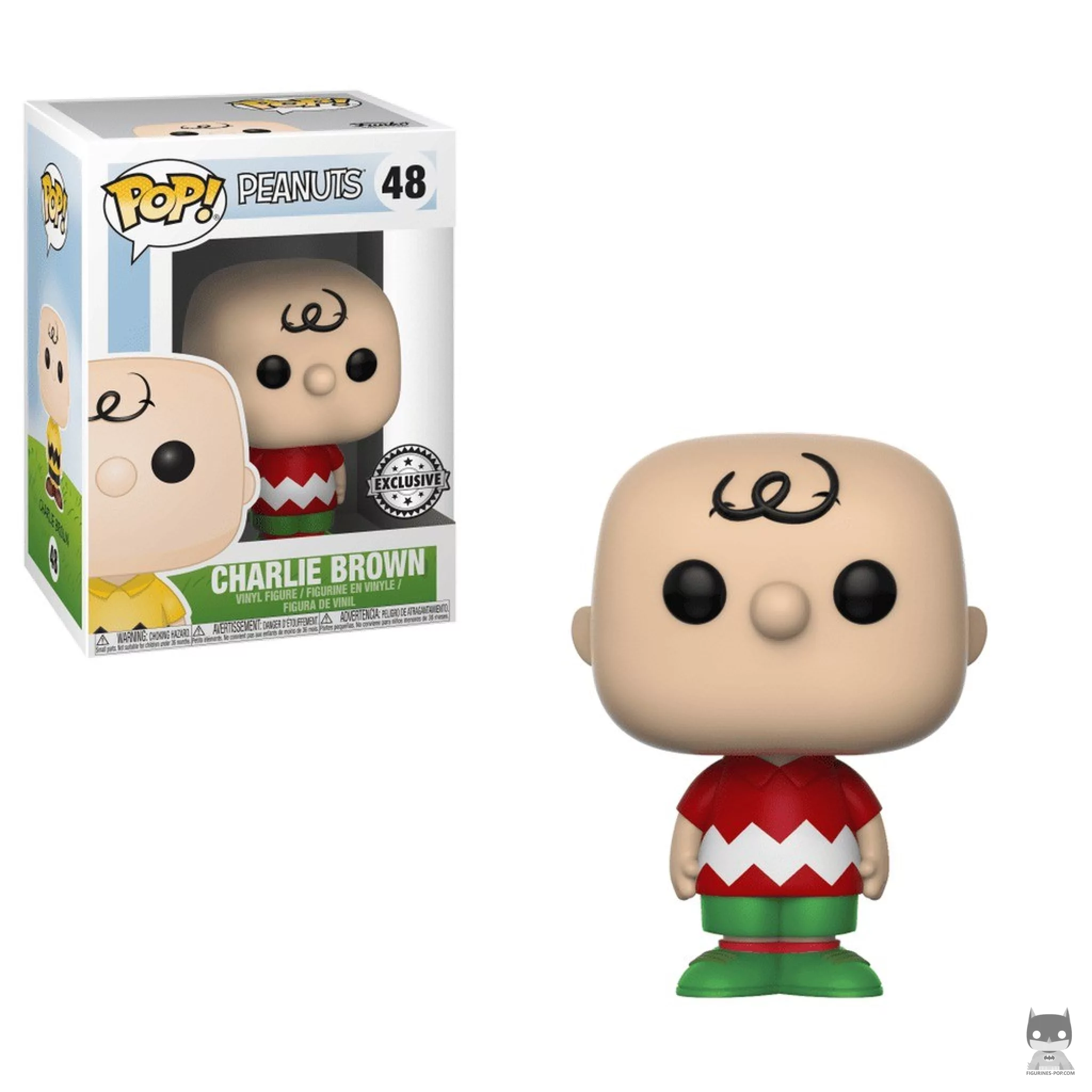 Figurine Funko POP Charlie Brown avec boîte