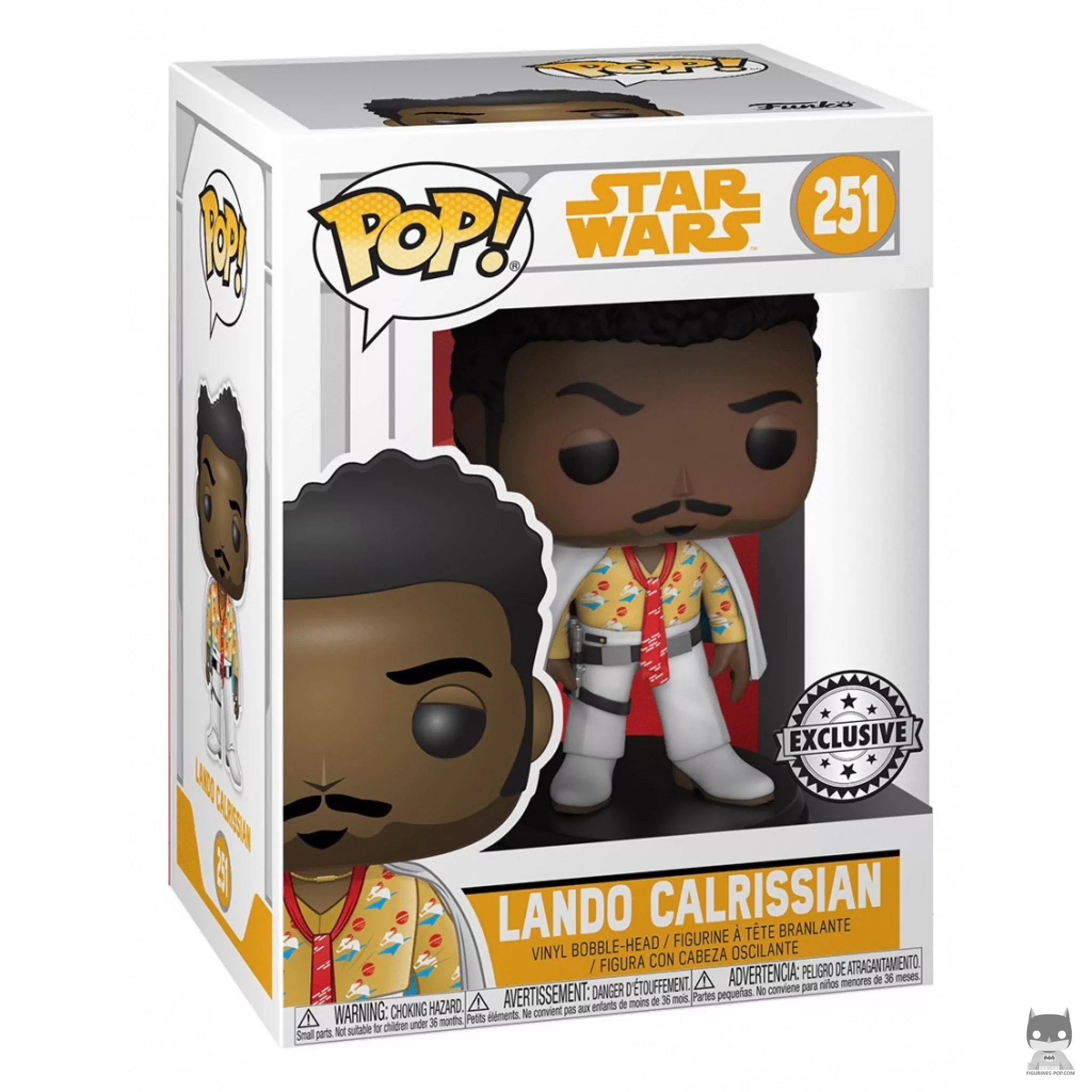Figurine Funko POP Lando Calrissian avec boîte