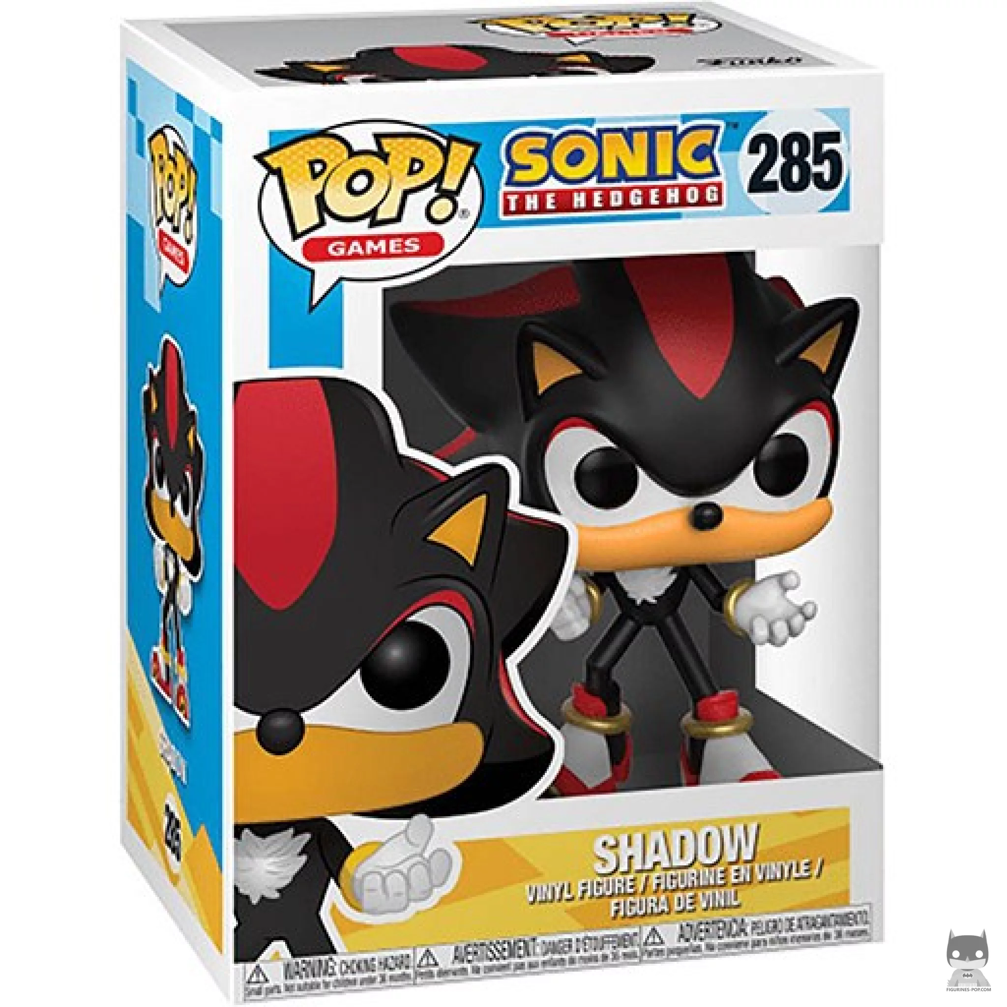 Figurine Funko POP Shadow the Hedgehog avec boîte