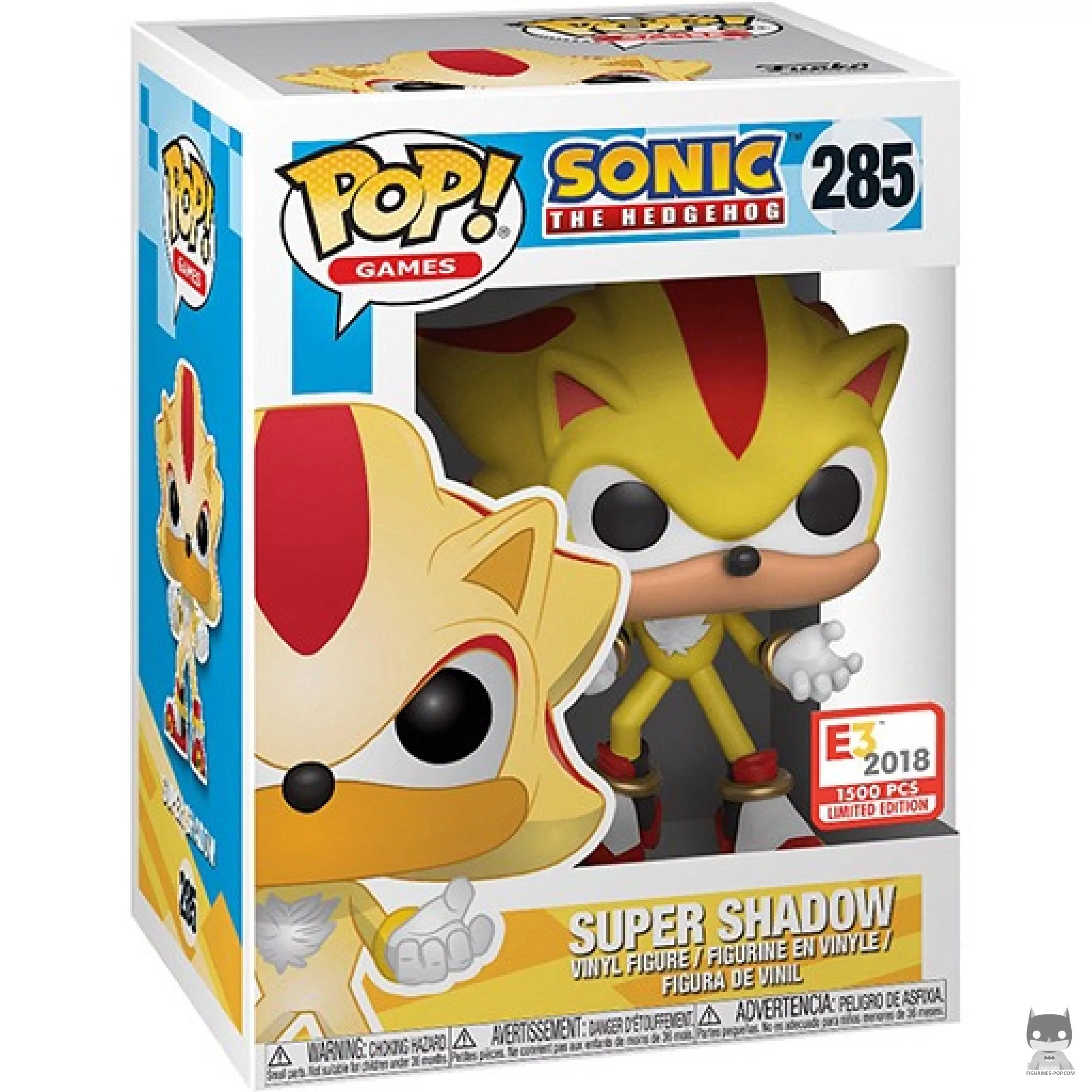 Figurine Funko POP Super Shadow avec boîte