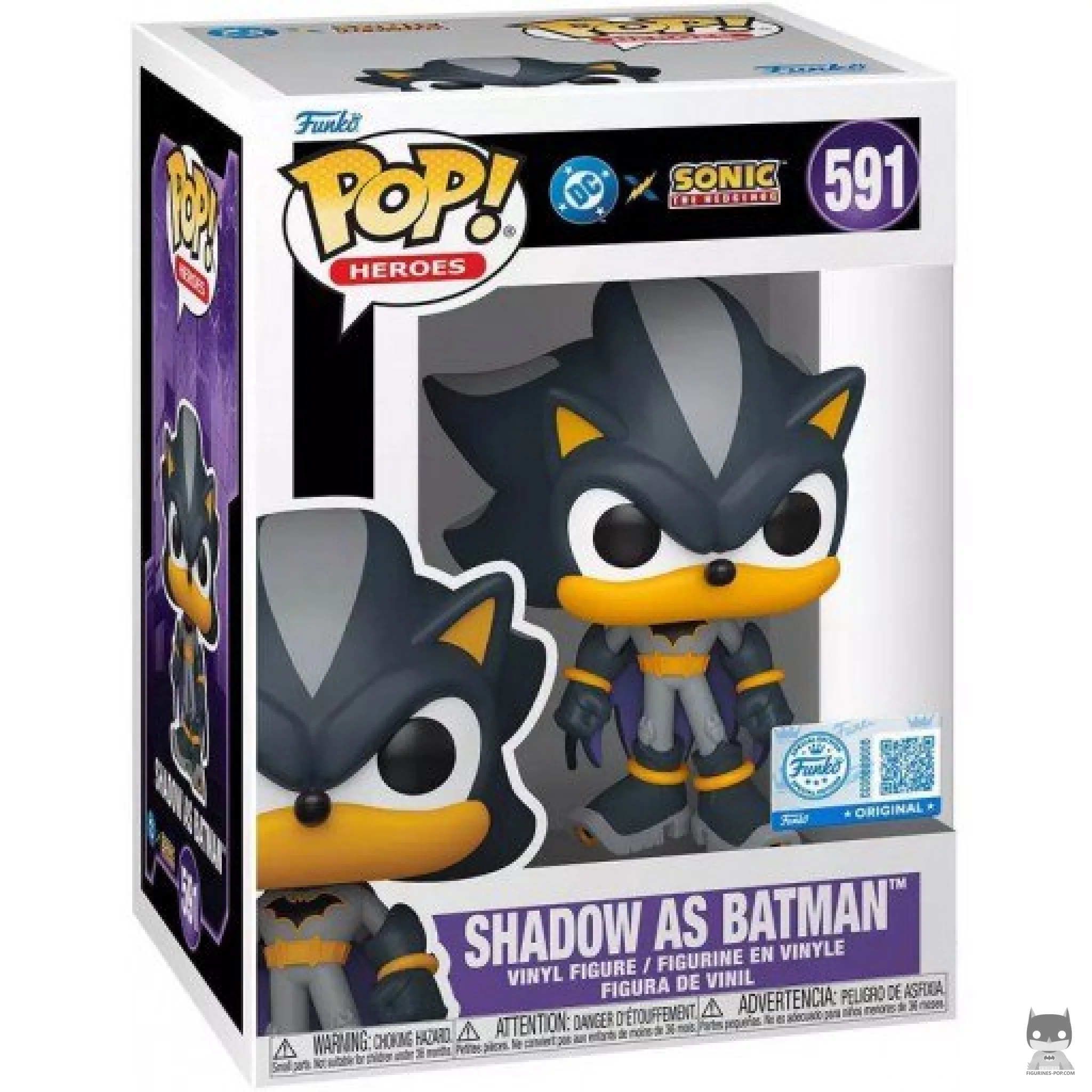 Figurine Funko POP Shadow en Batman avec boîte