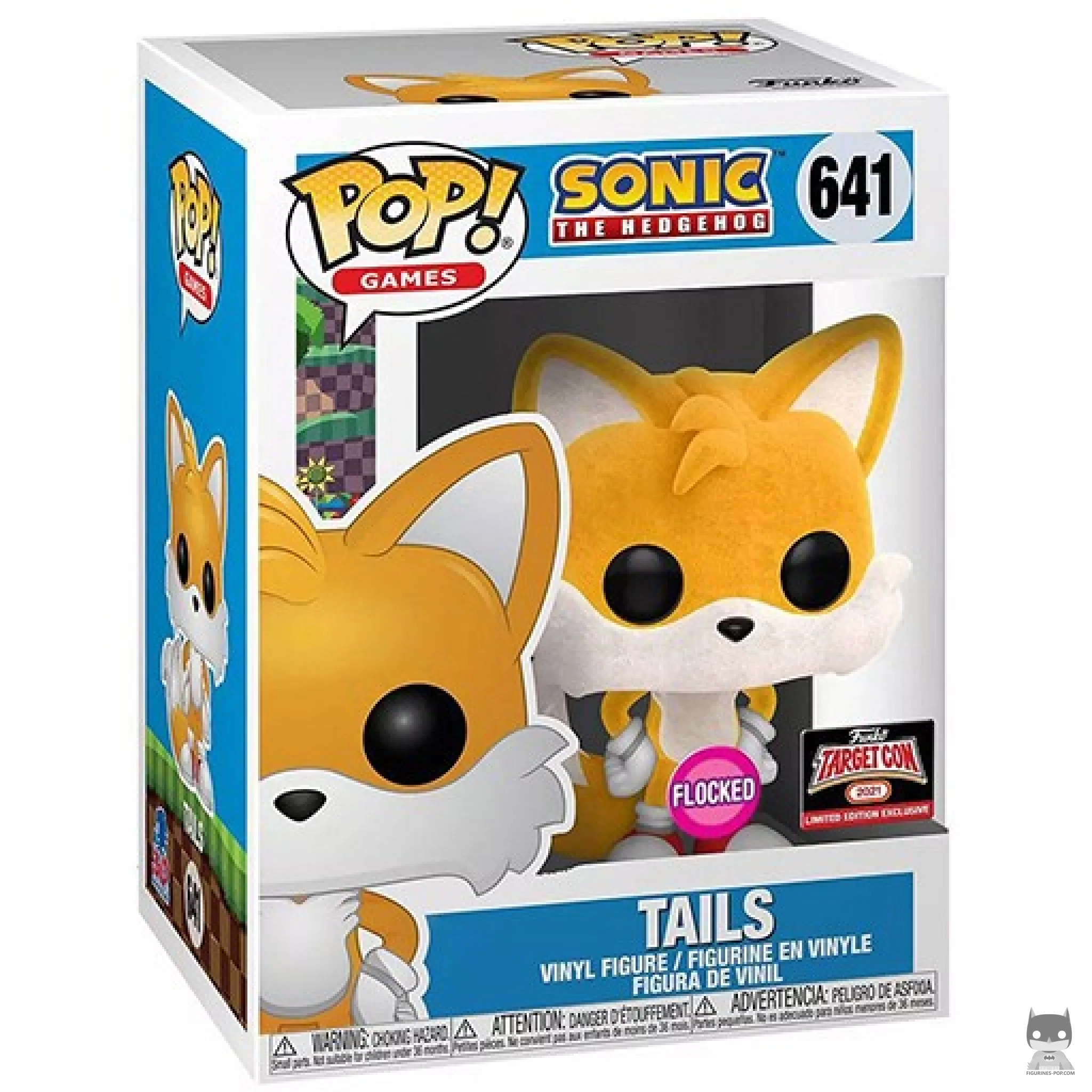 Figurine Funko POP Tails (Flocked) avec boîte