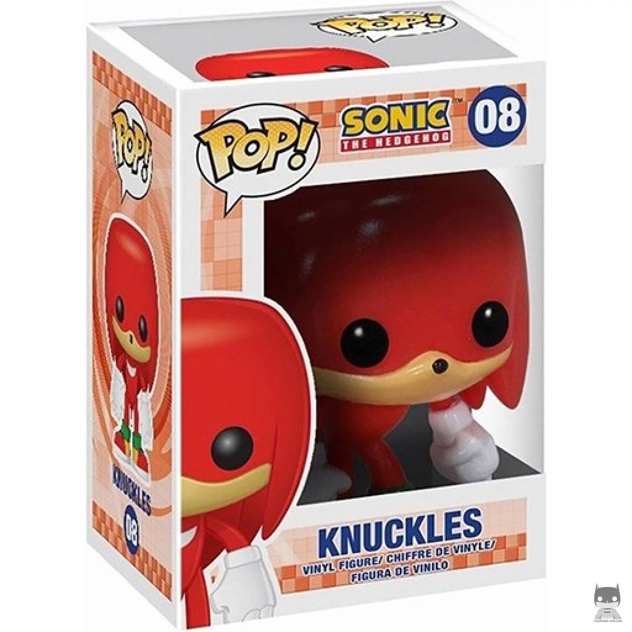 Figurine Funko POP Knuckles avec boîte