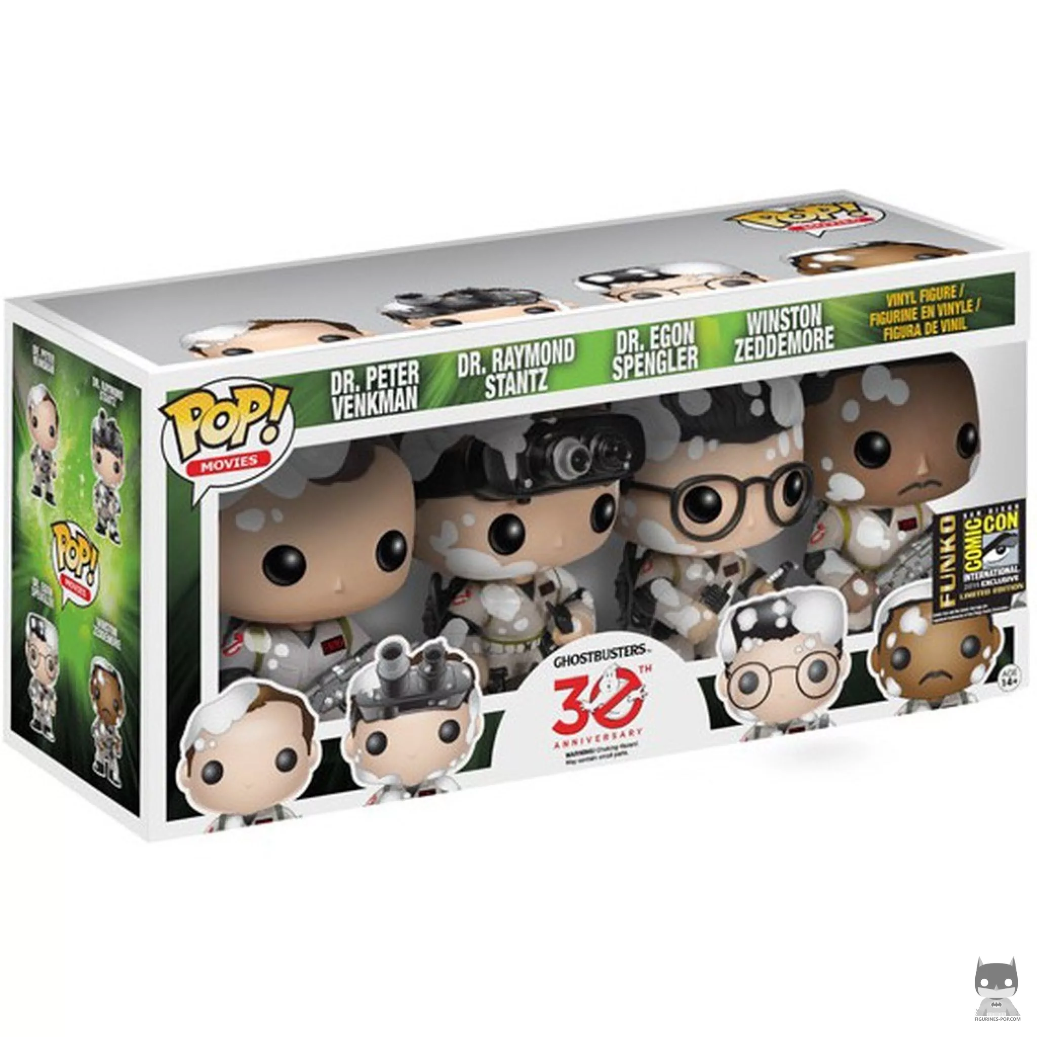 Figurine Funko POP Venkman, Stantz, Spengler & Zeddemore avec boîte