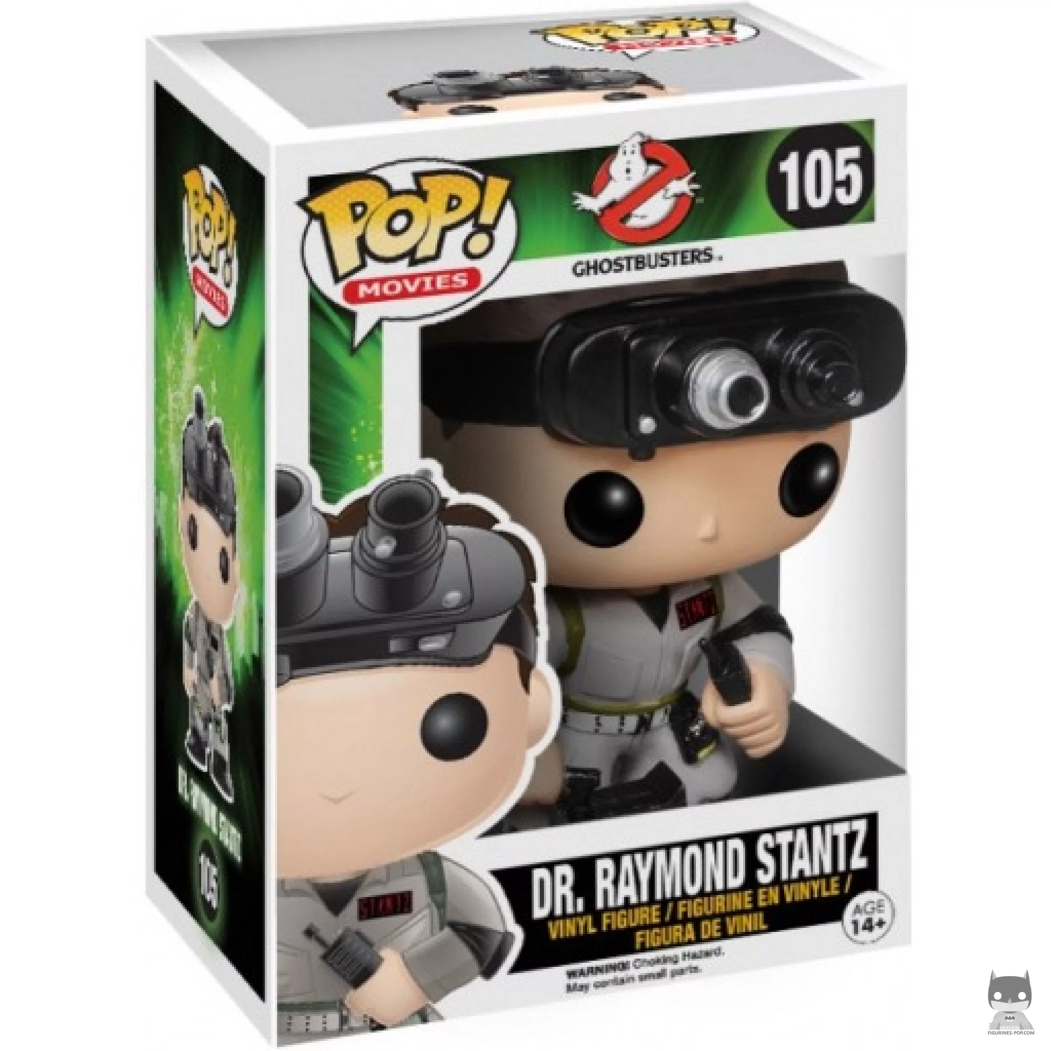 Figurine Funko POP Dr. Raymond Stantz avec boîte