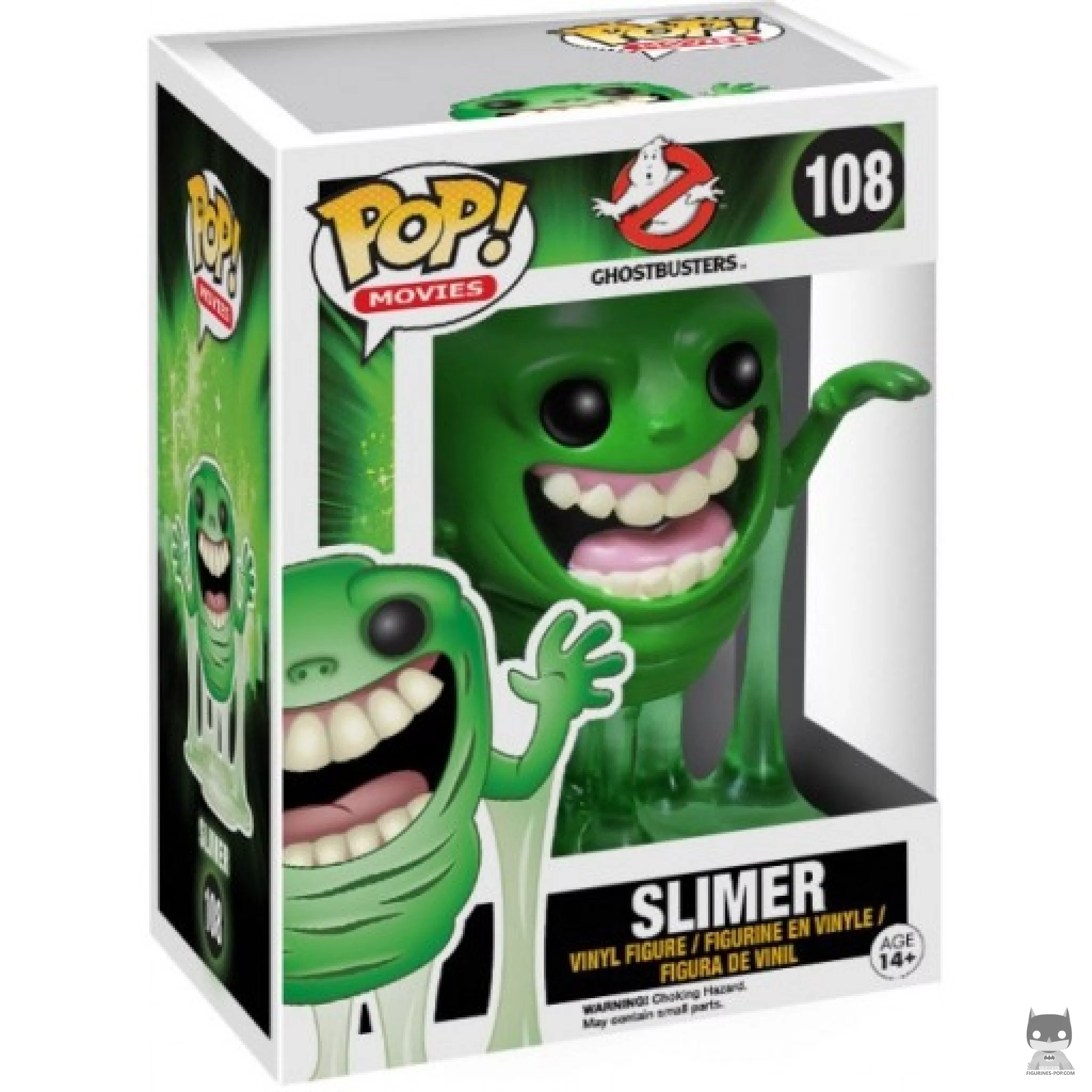 Figurine Funko POP Slimer avec boîte