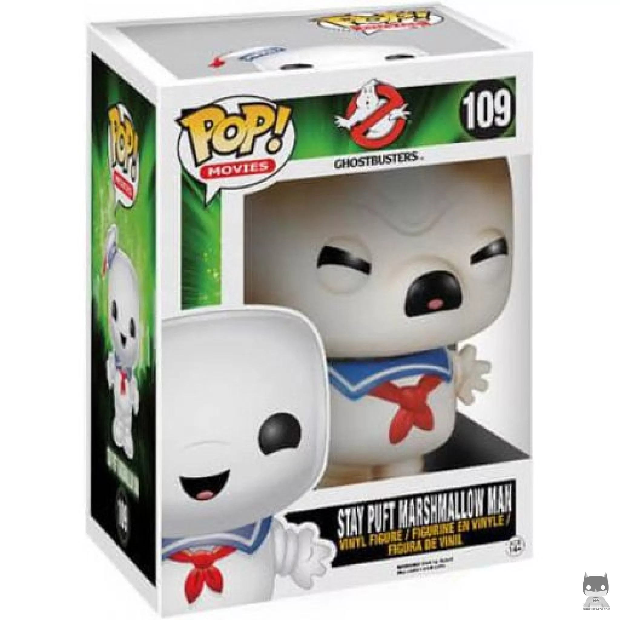 Figurine Funko POP Bibendum Chamallow en Colère & Brûlé (Supersized) avec boîte