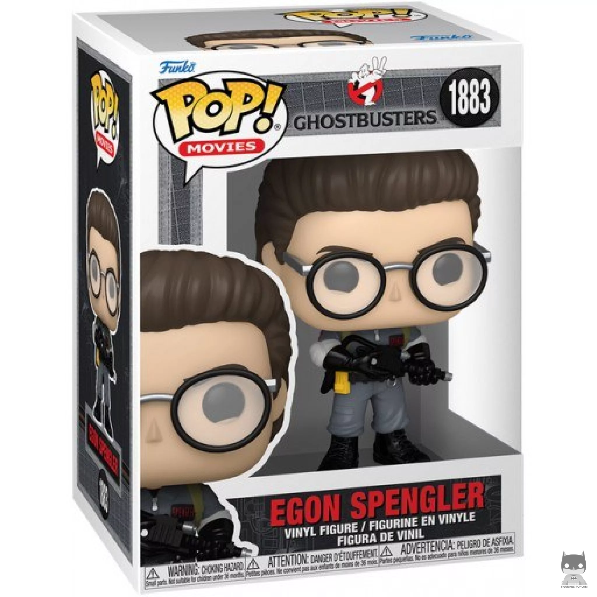 Figurine Funko POP Egon Spengler avec boîte