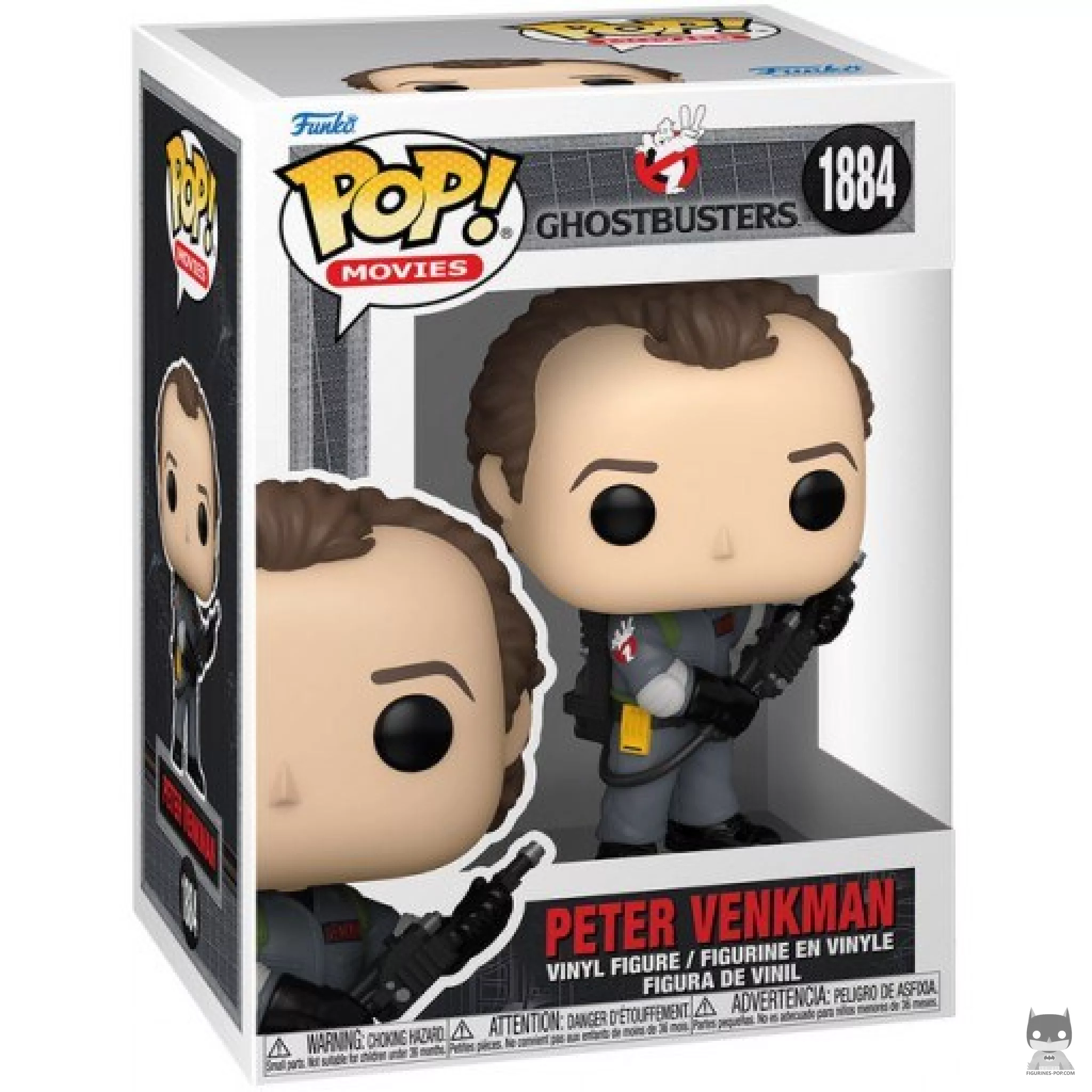 Figurine Funko POP Peter Venkman avec boîte