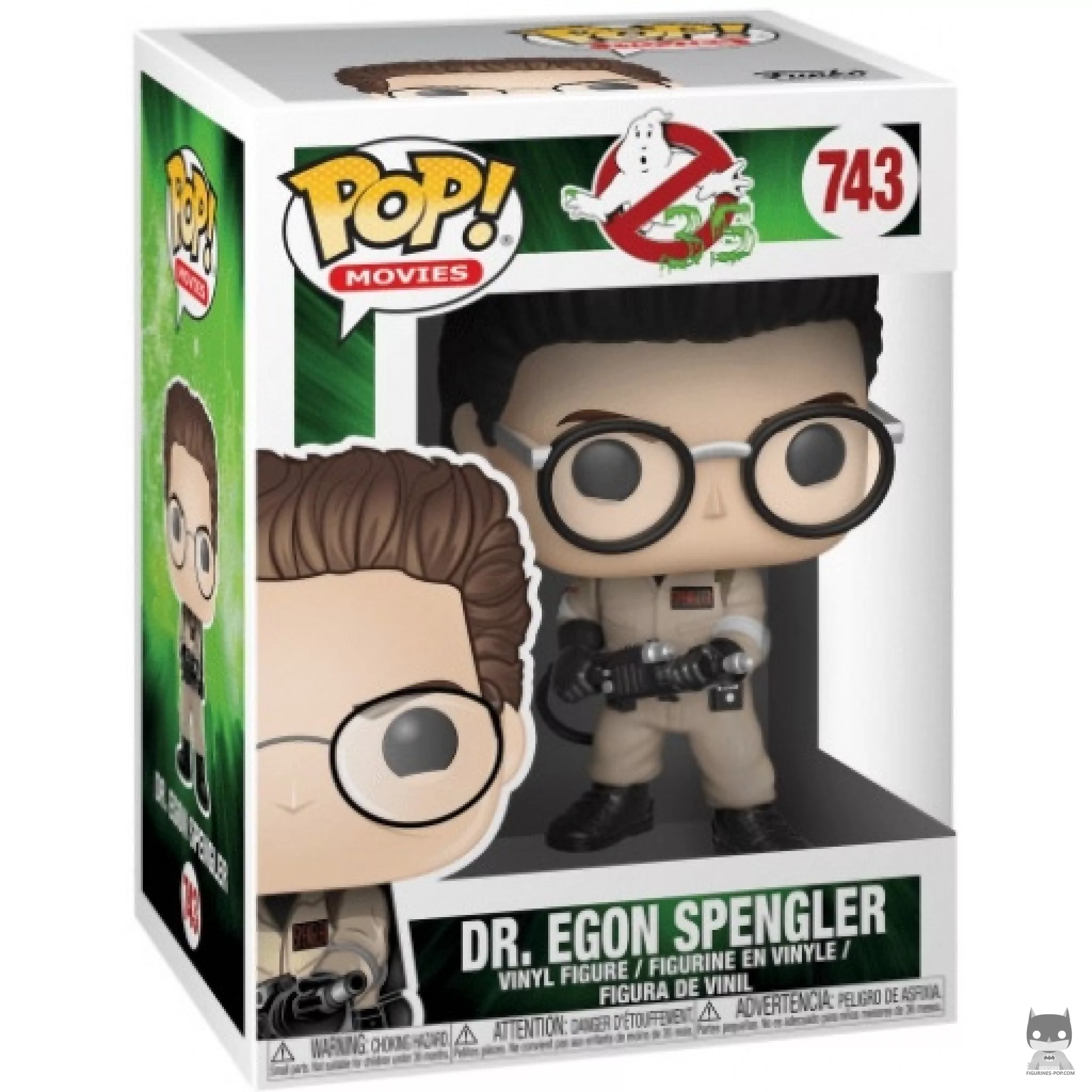 Figurine Funko POP Dr. Egon Spengler avec boîte