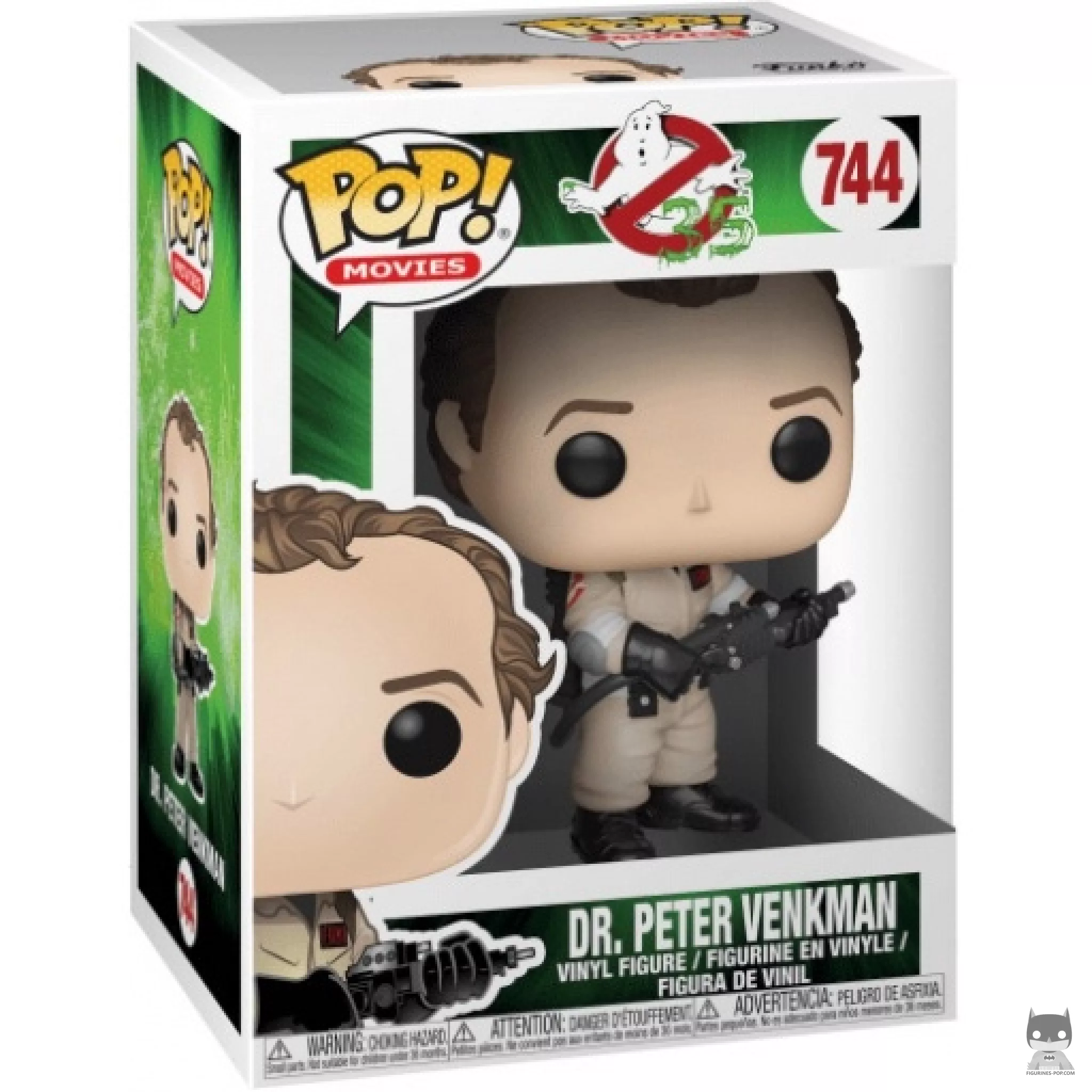 Figurine Funko POP Dr. Peter Venkman avec boîte