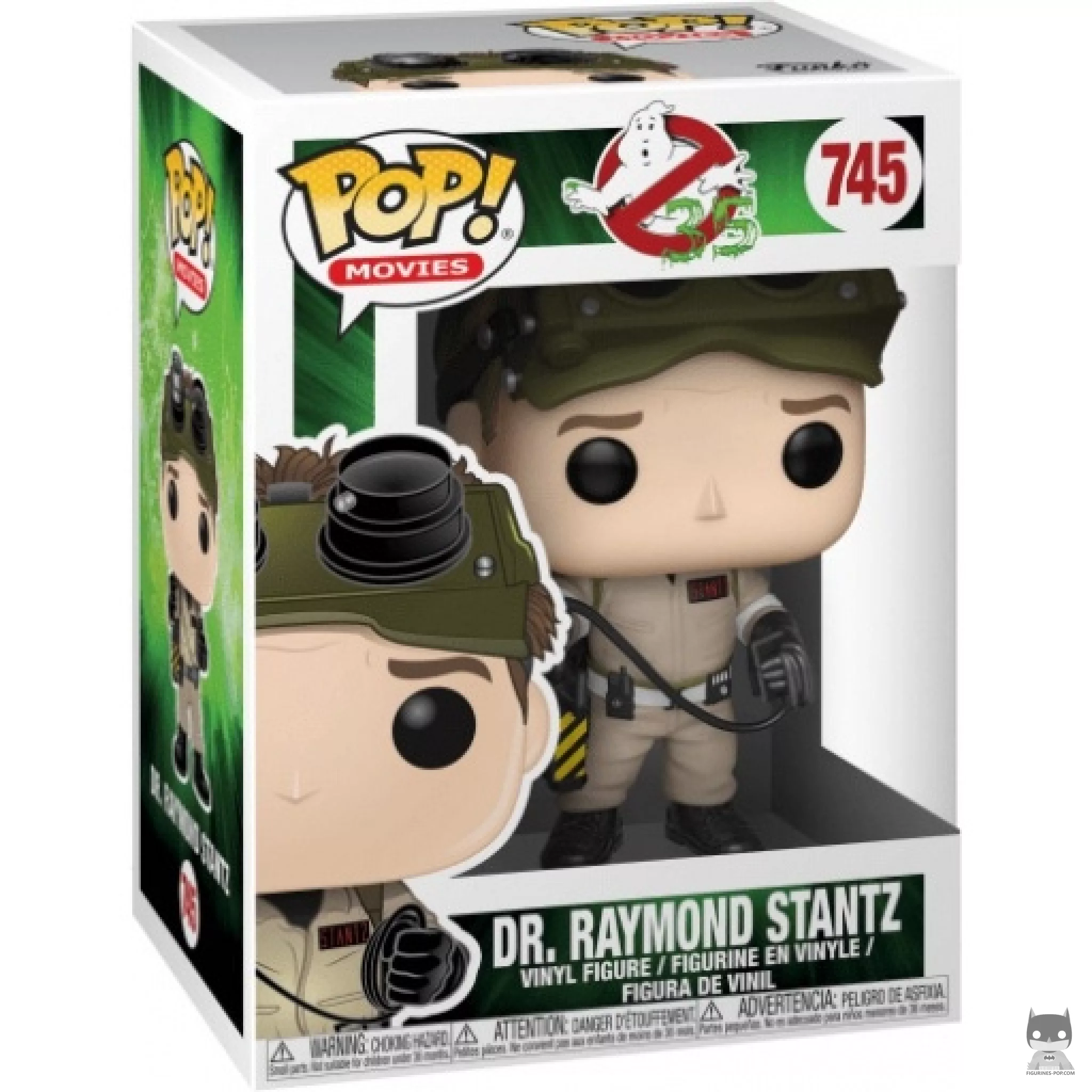 Figurine Funko POP Dr. Raymond Stantz avec boîte