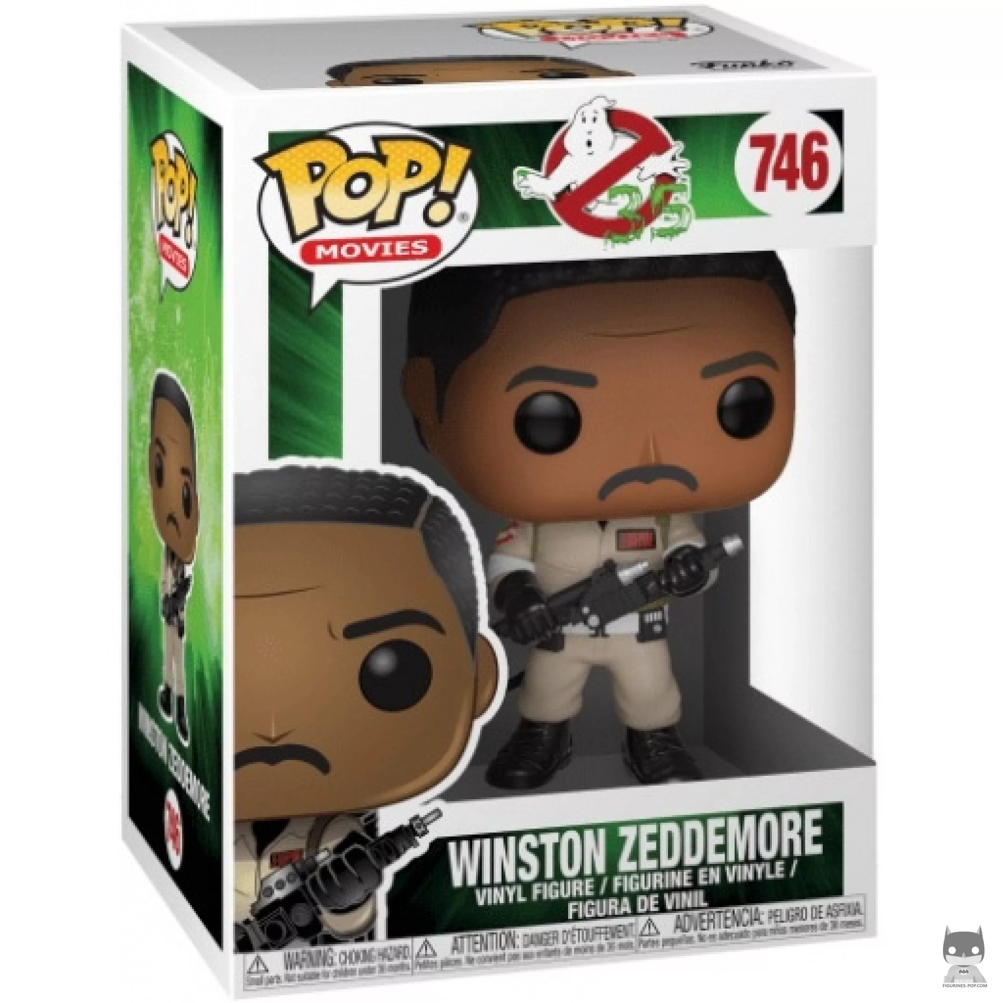 Figurine Funko POP Winston Zeddemore avec boîte