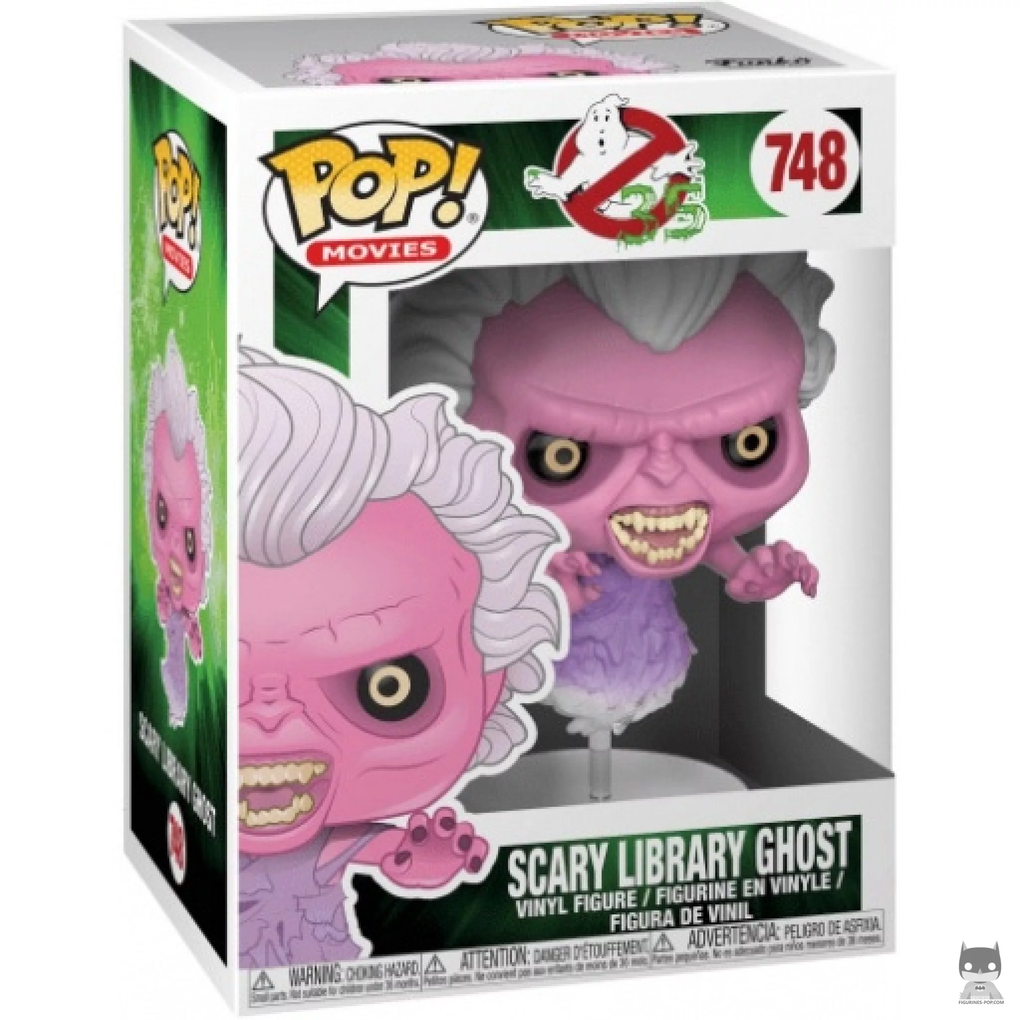Figurine Funko POP Le Fantôme Effrayant de la Bibliothèque avec boîte