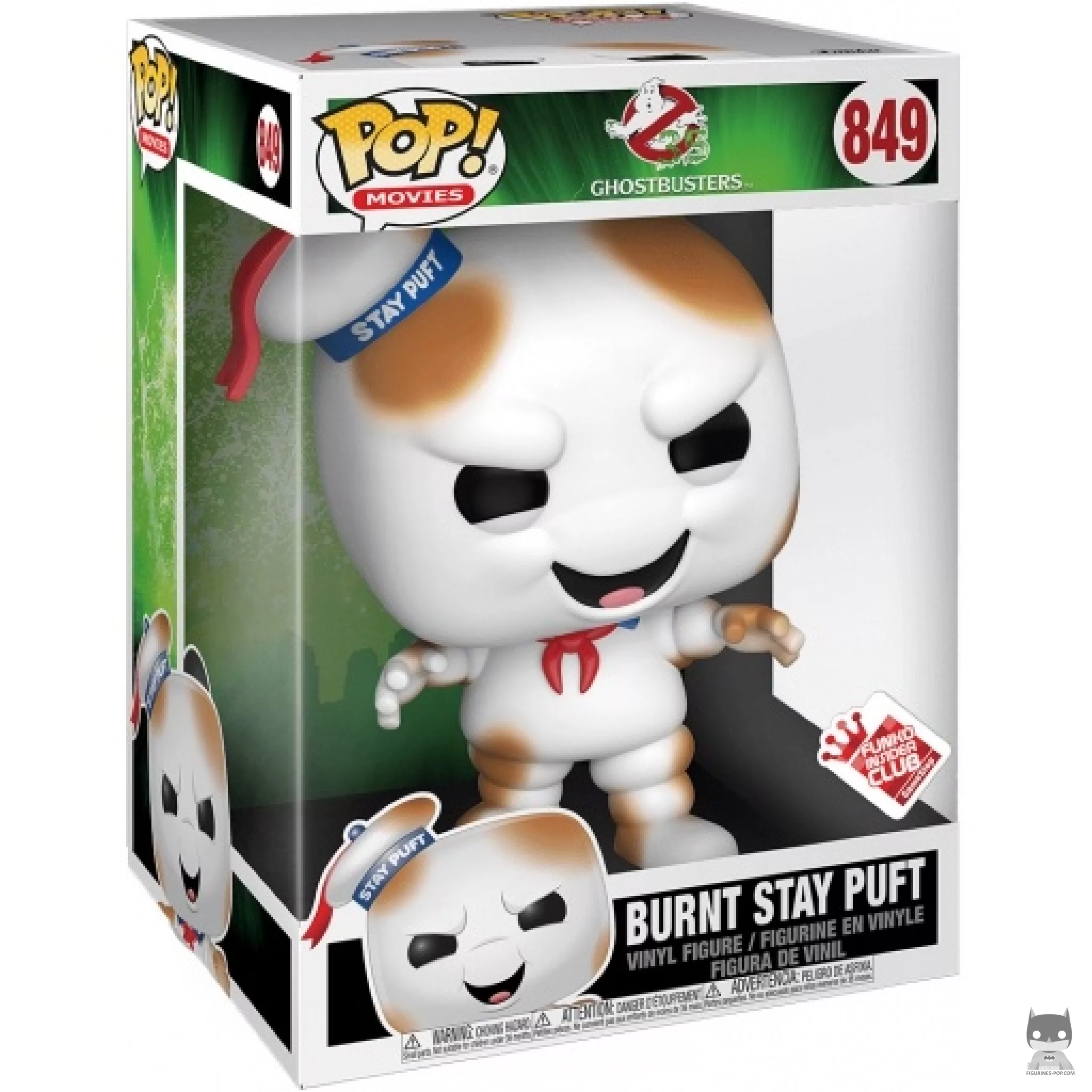 Figurine Funko POP Bibendum Brûlé (Supersized) avec boîte