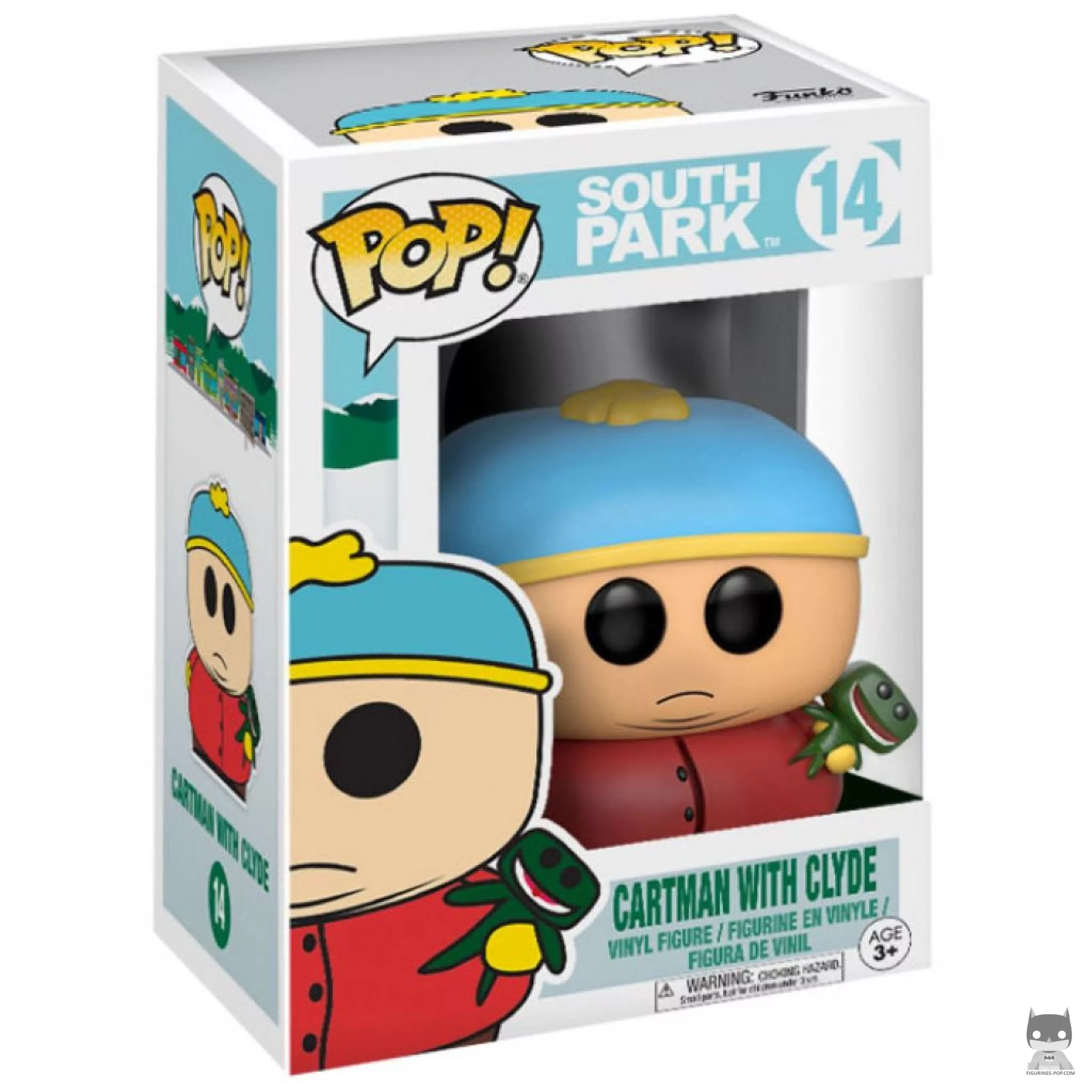 Figurine Funko POP Cartman avec Clyde avec boîte