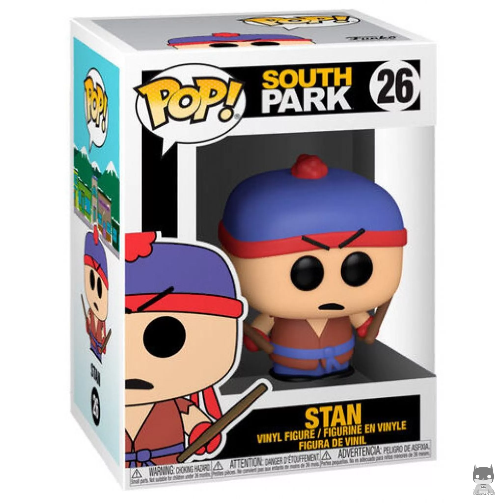 Figurine Funko POP Stan (Les armes c’est rigolo) avec boîte