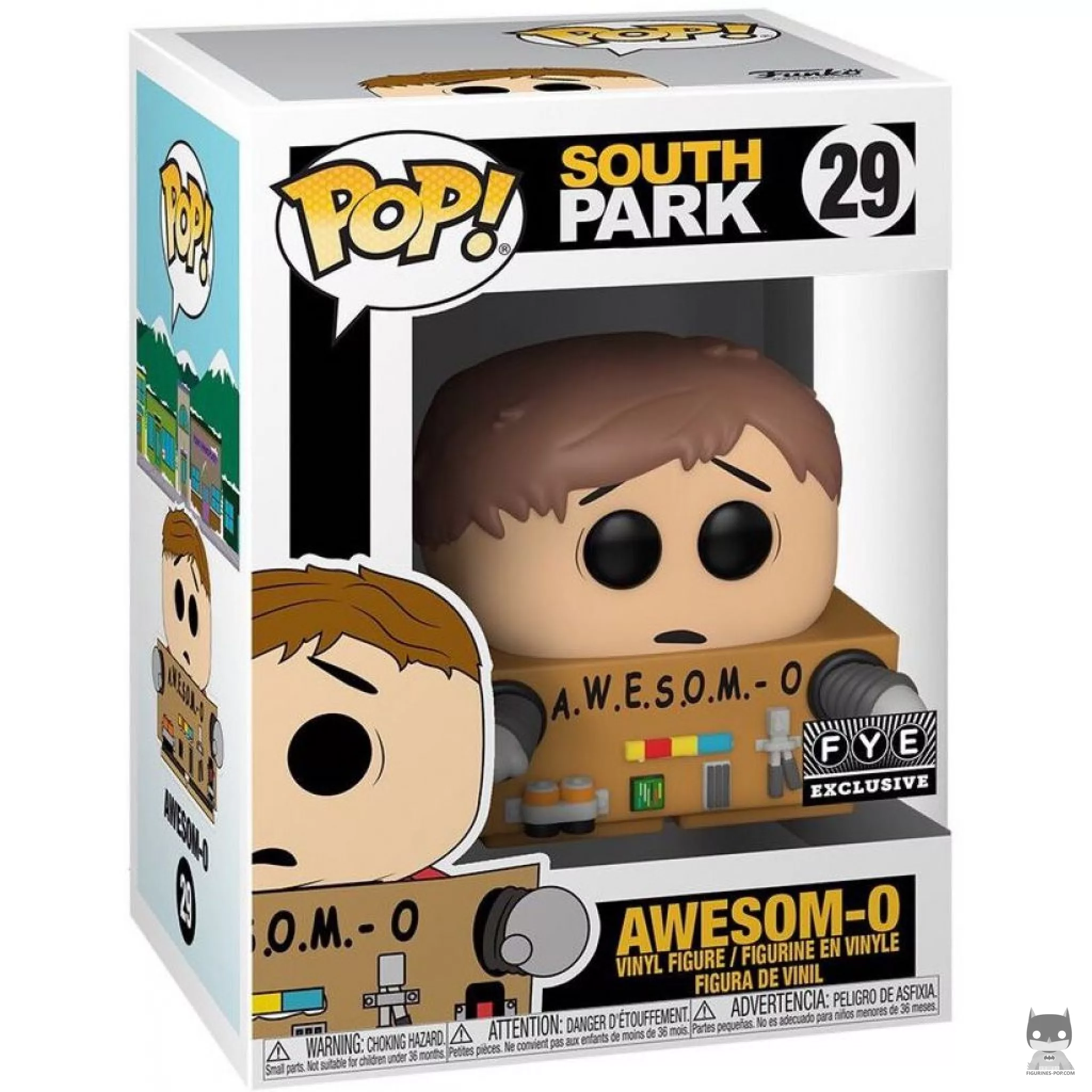Figurine Funko POP Génial-O démasqué avec boîte