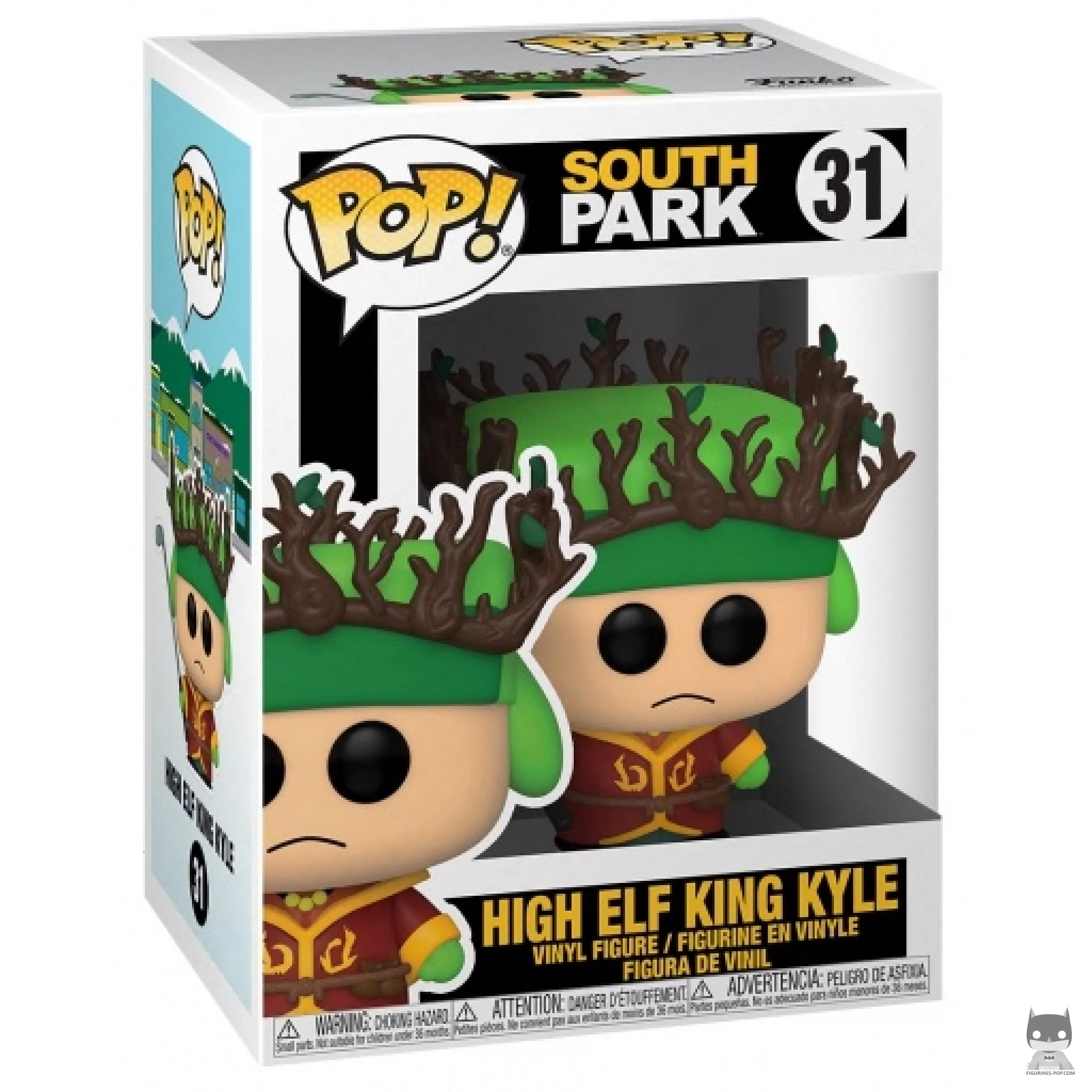 Figurine Funko POP Kyle le Roi des Elfes (Le Bâton de la Vérité) avec boîte
