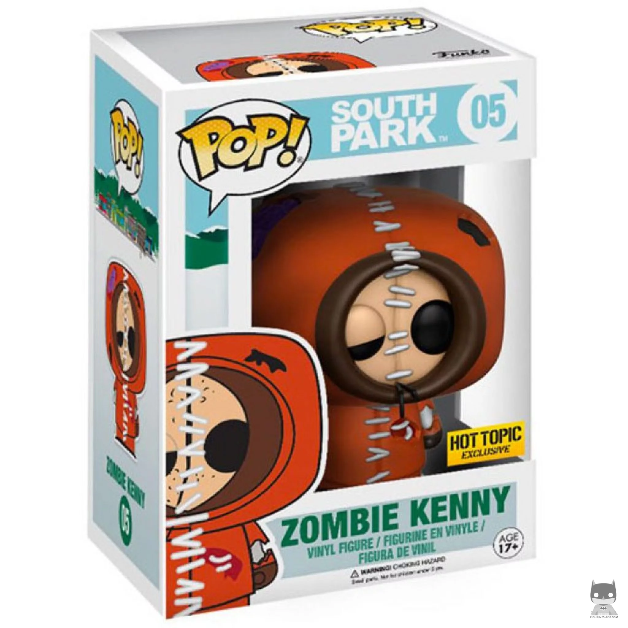 Figurine Funko POP Kenny Zombie avec boîte