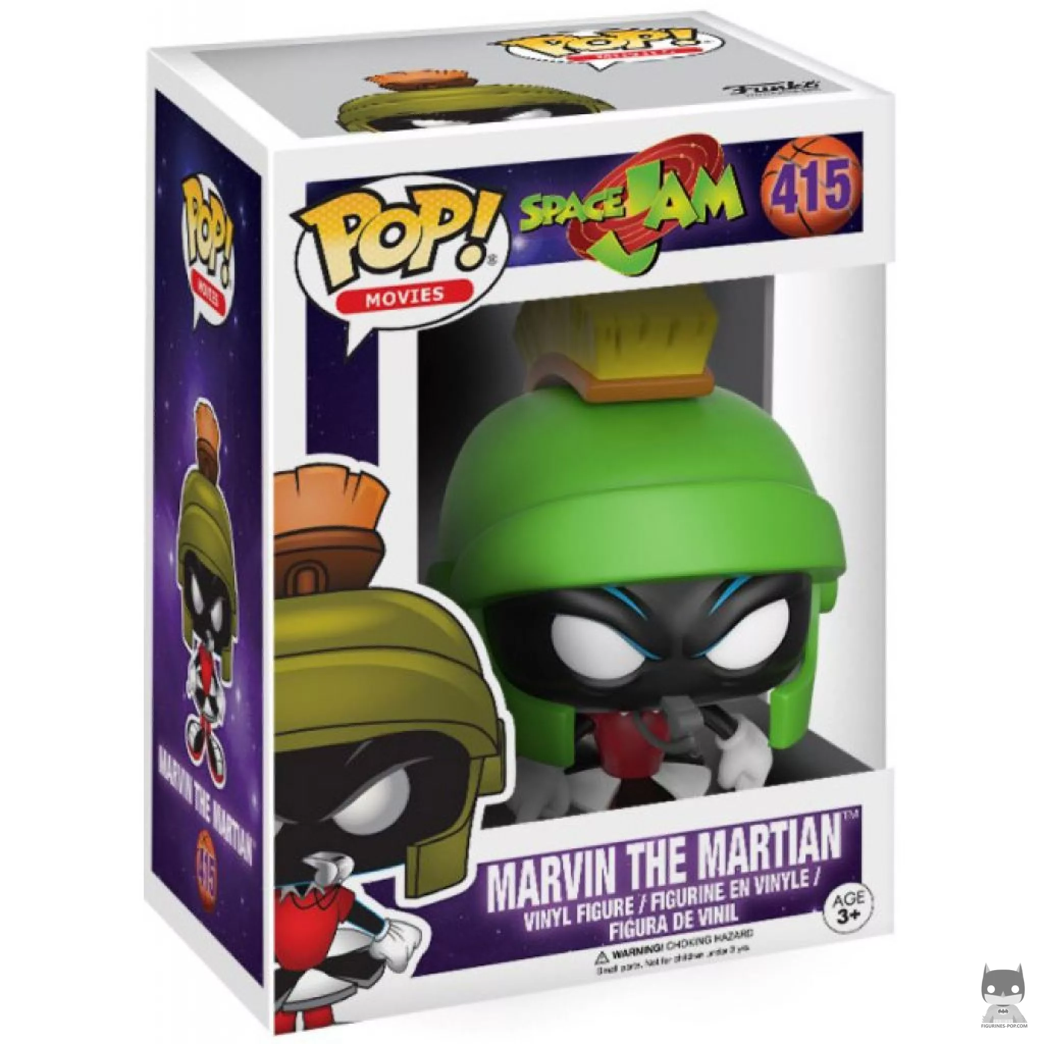 Figurine Funko POP Marvin le Martien avec boîte