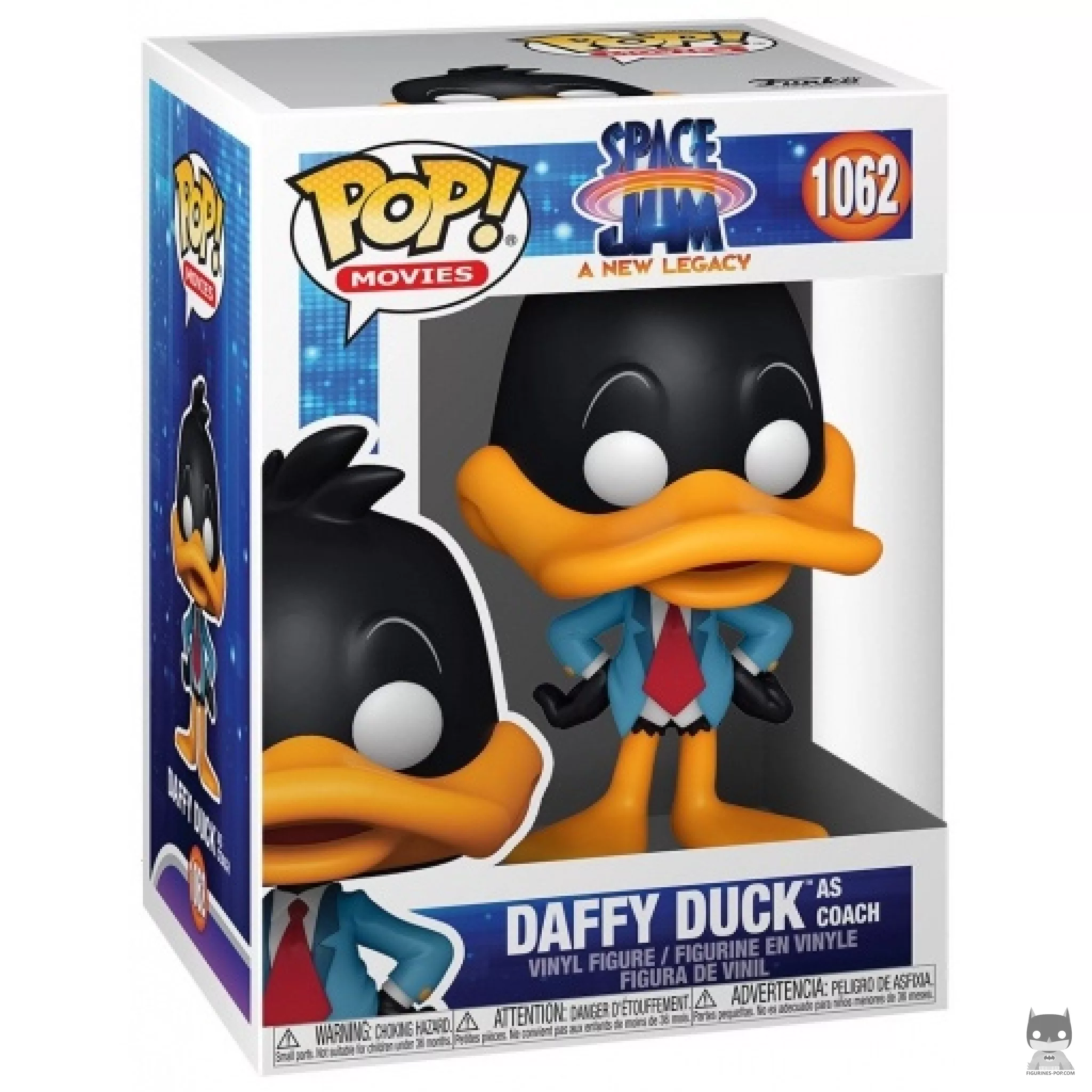 Figurine Funko POP Daffy Duck en Coach avec boîte