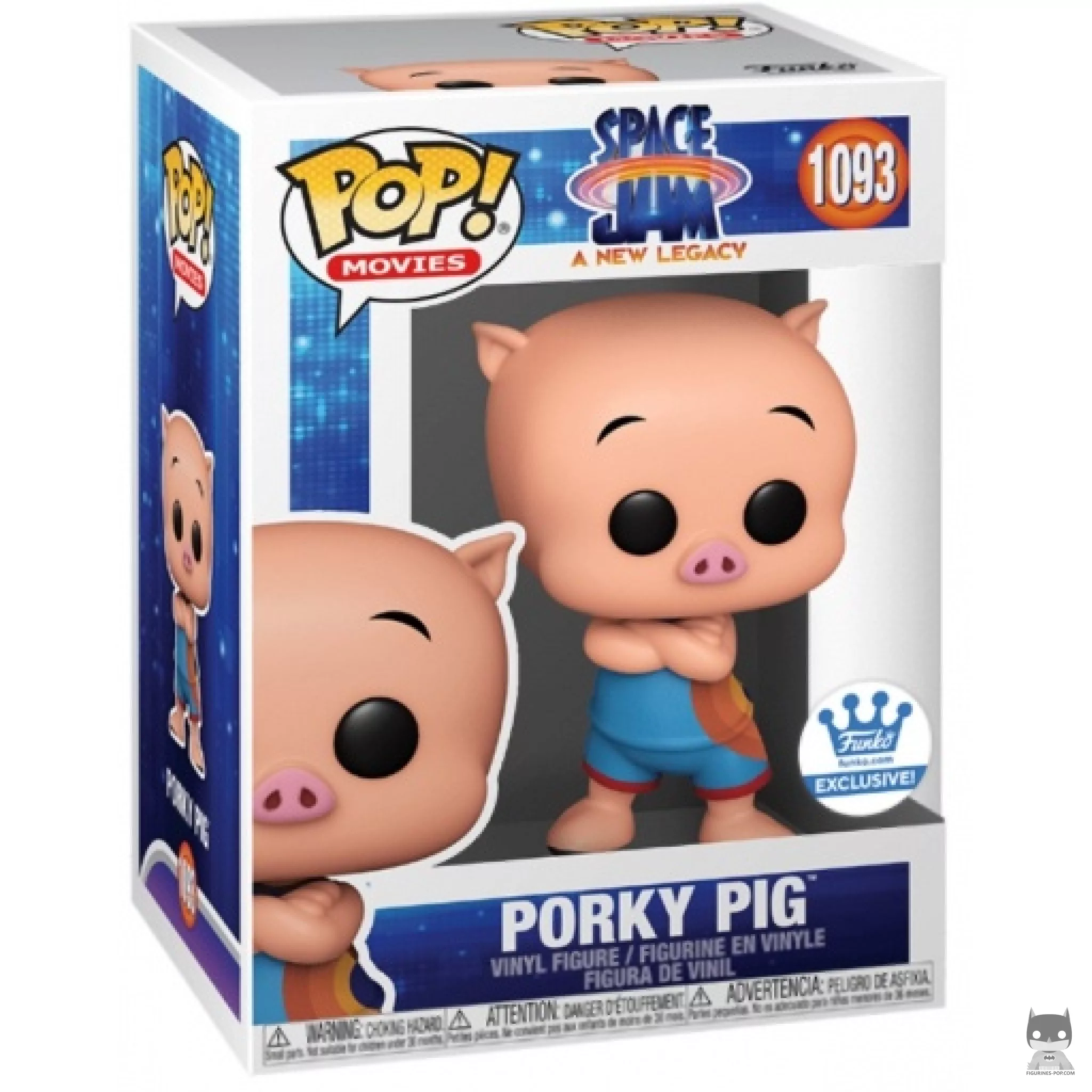 Figurine Funko POP Porky Pig avec boîte