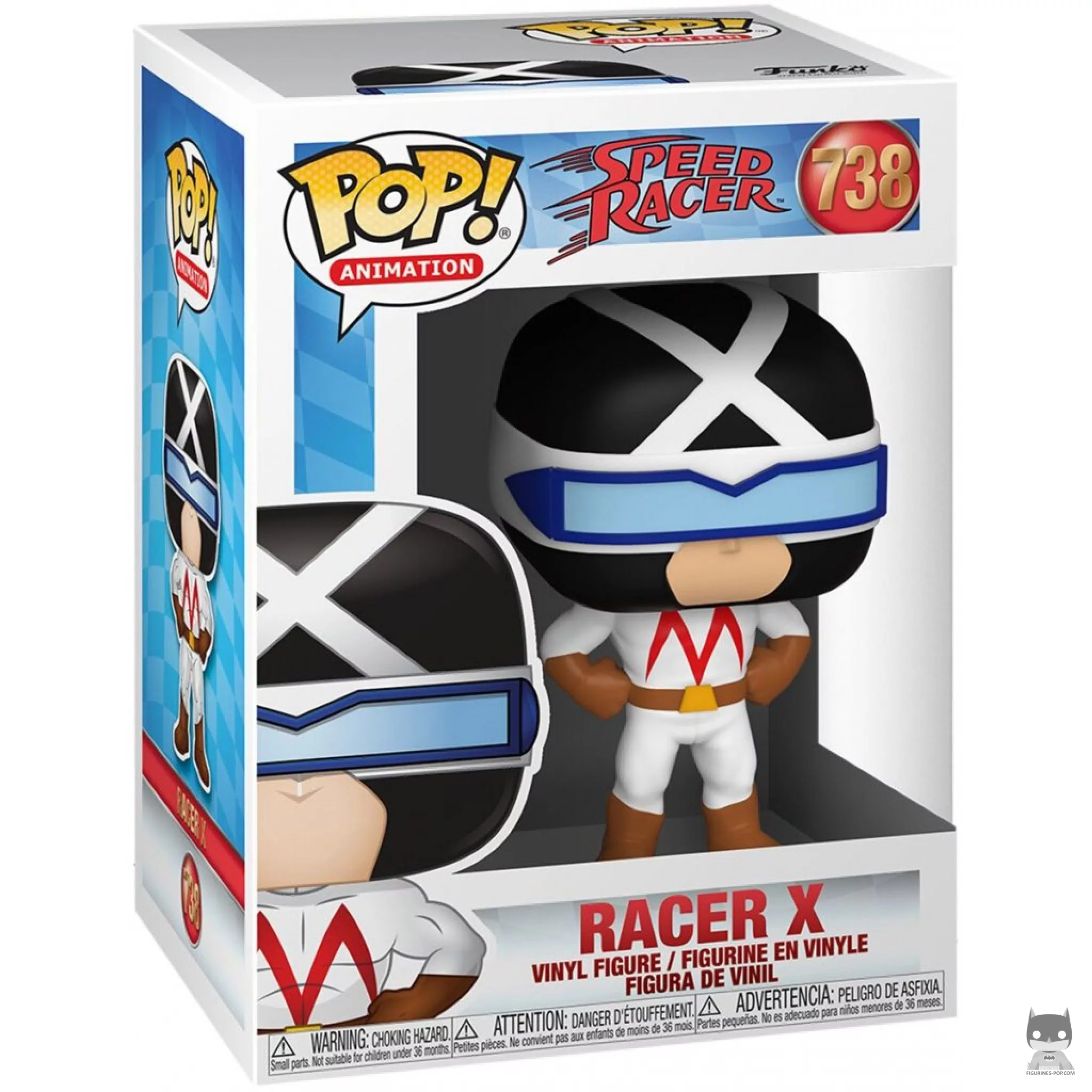 Figurine Funko POP Racer X avec boîte
