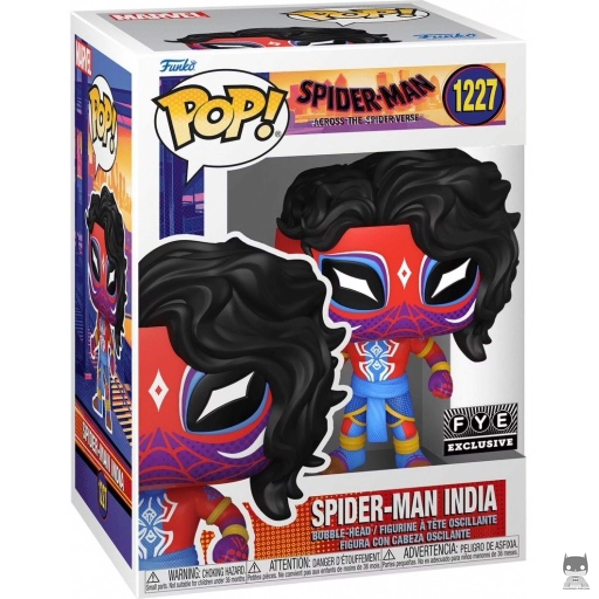 Figurine Funko POP Spider-Man India (Deco) avec boîte